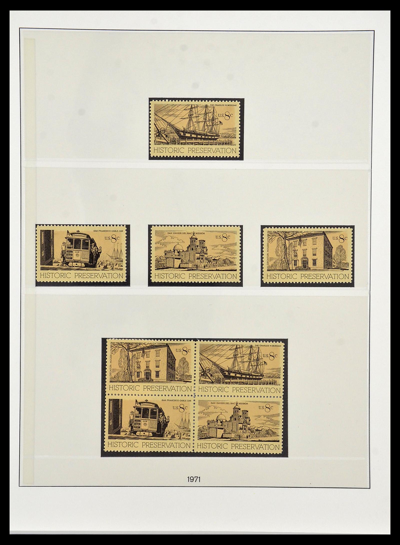 34224 113 - Stamp collection 34224 USA 1861-1977.