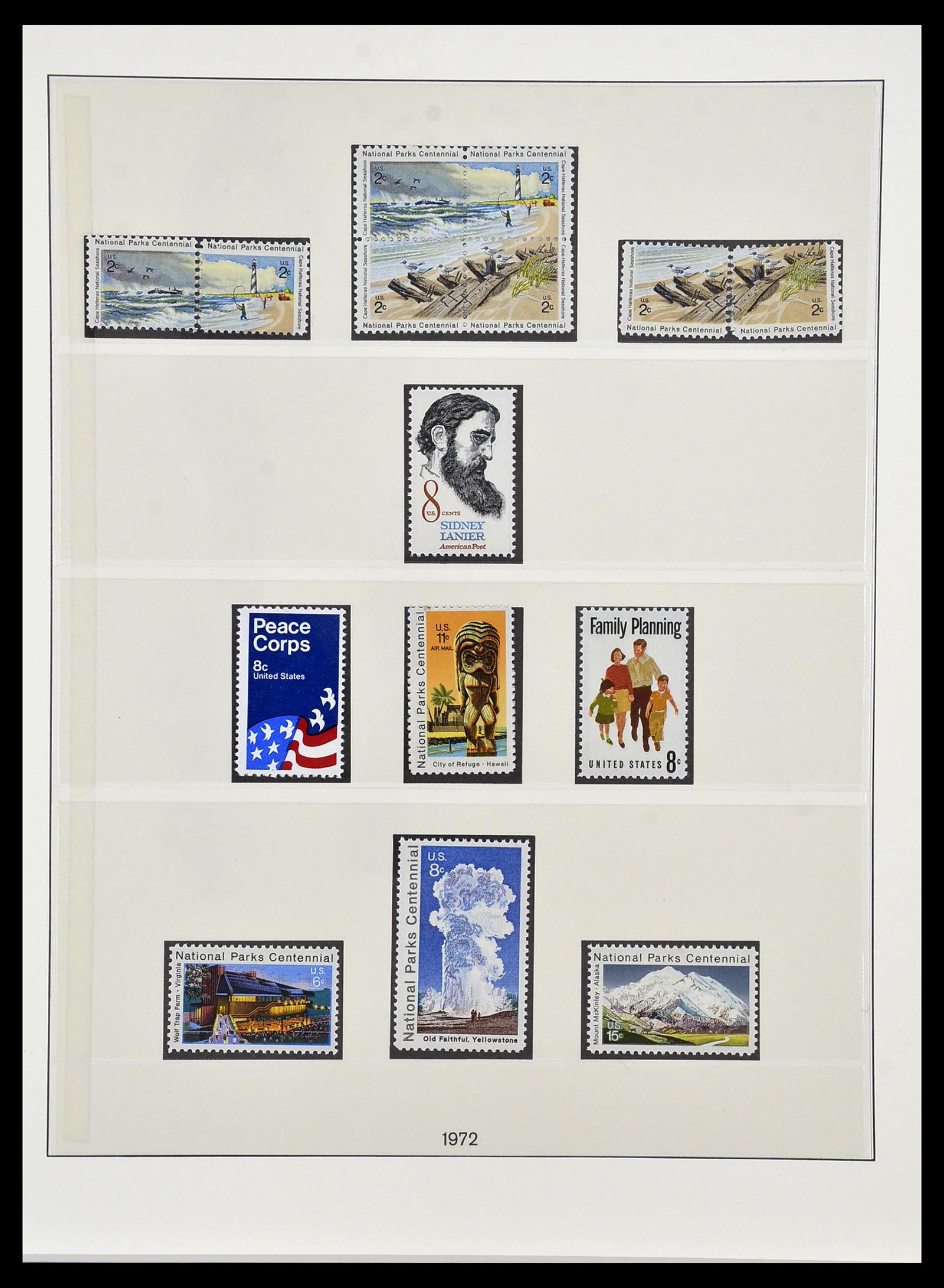 34224 114 - Stamp collection 34224 USA 1861-1977.