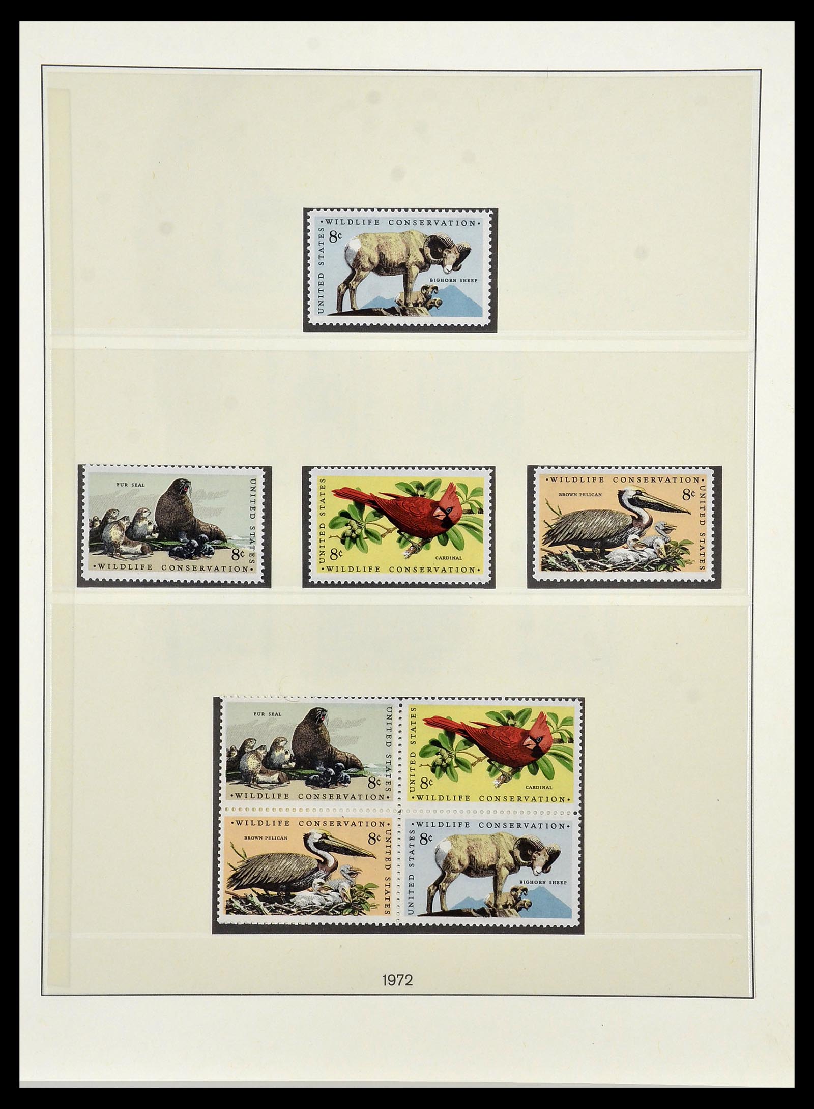 34224 116 - Postzegelverzameling 34224 USA 1861-1977.