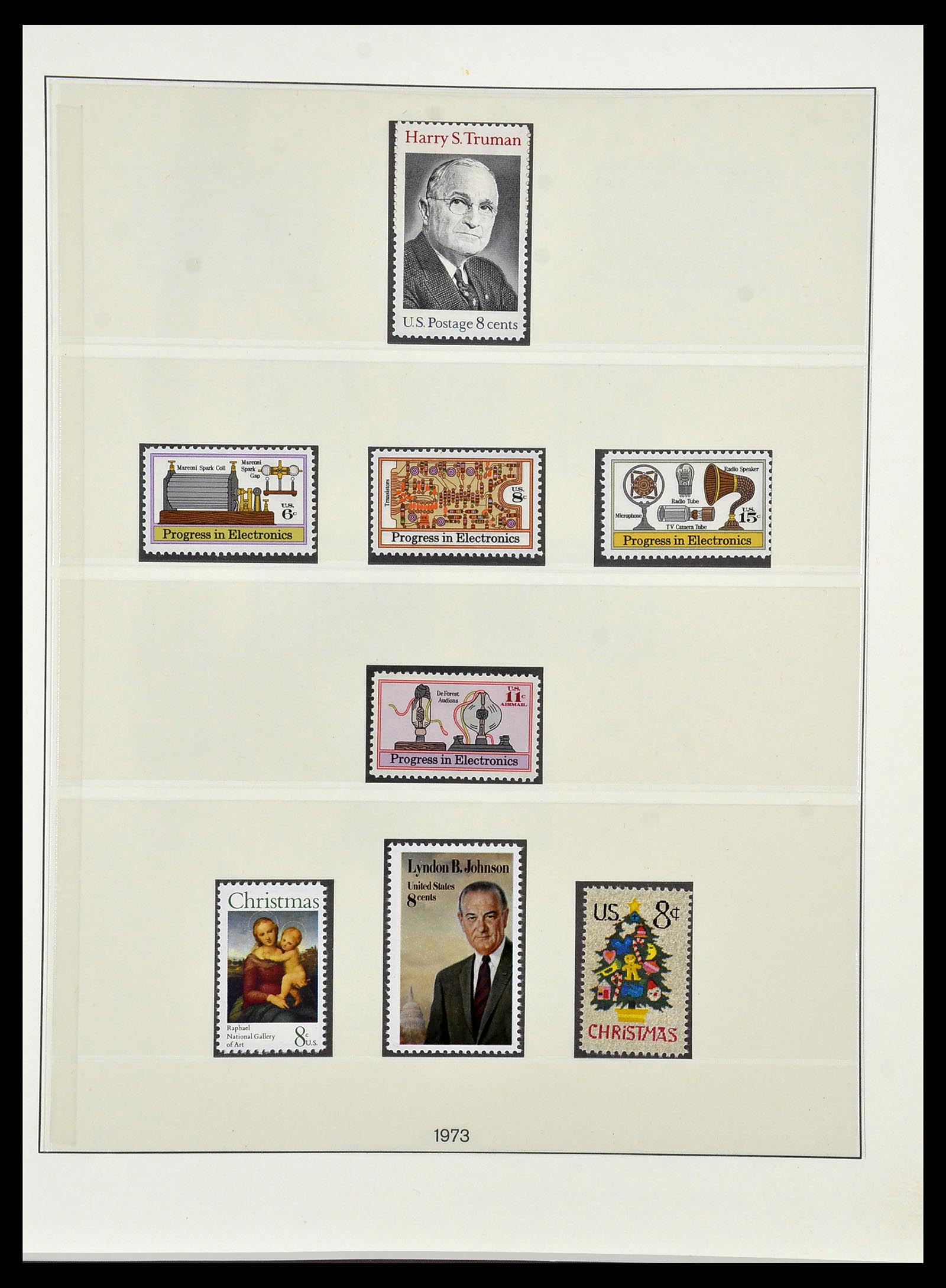 34224 122 - Stamp collection 34224 USA 1861-1977.