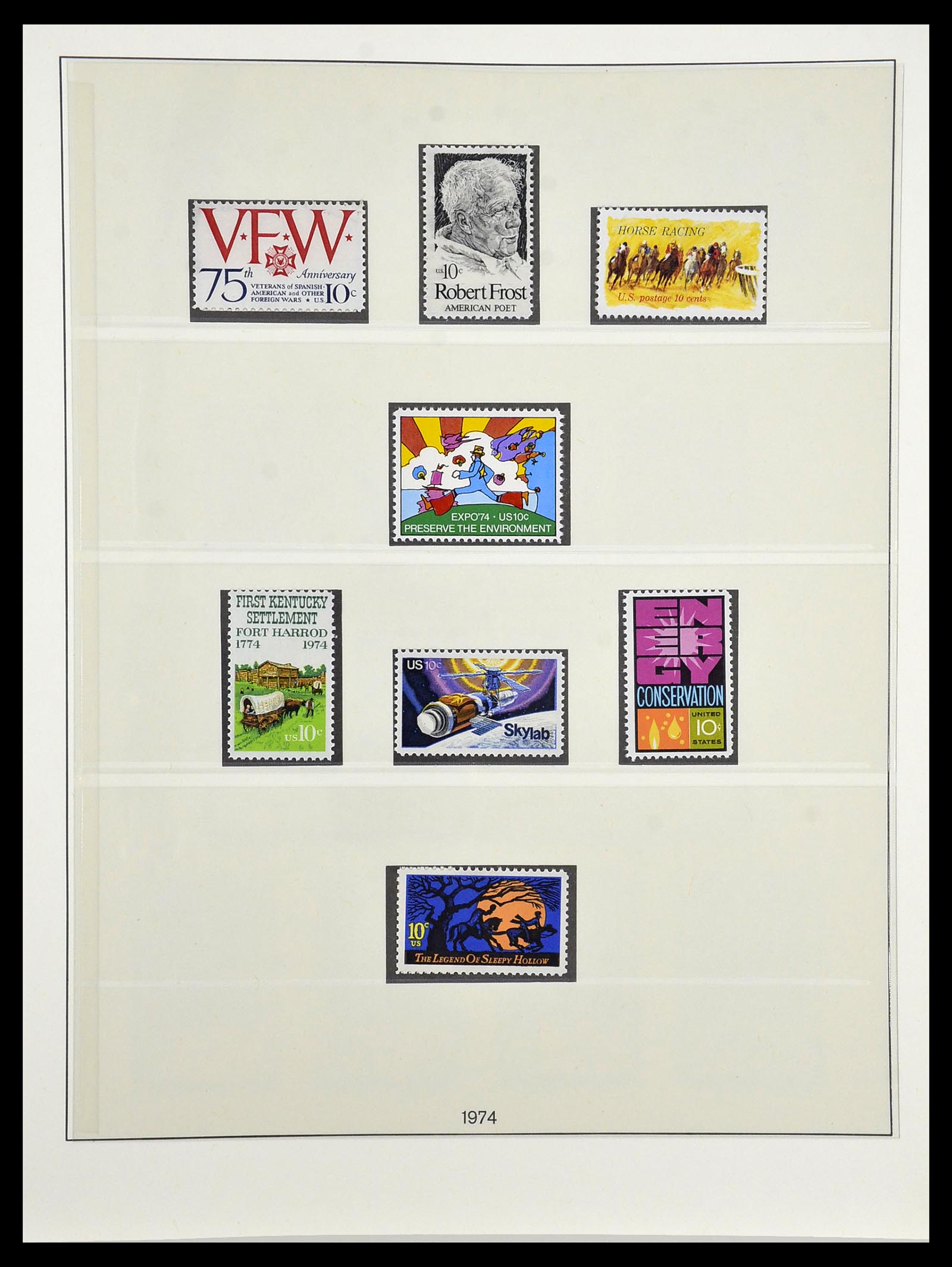 34224 124 - Postzegelverzameling 34224 USA 1861-1977.