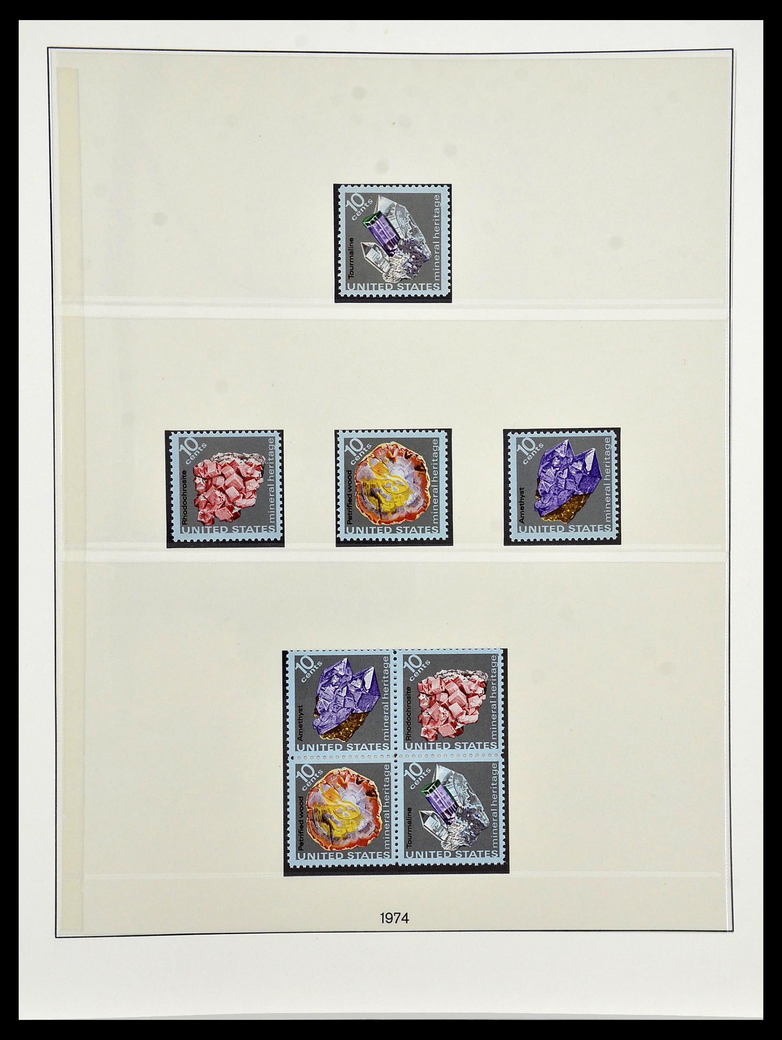 34224 126 - Stamp collection 34224 USA 1861-1977.