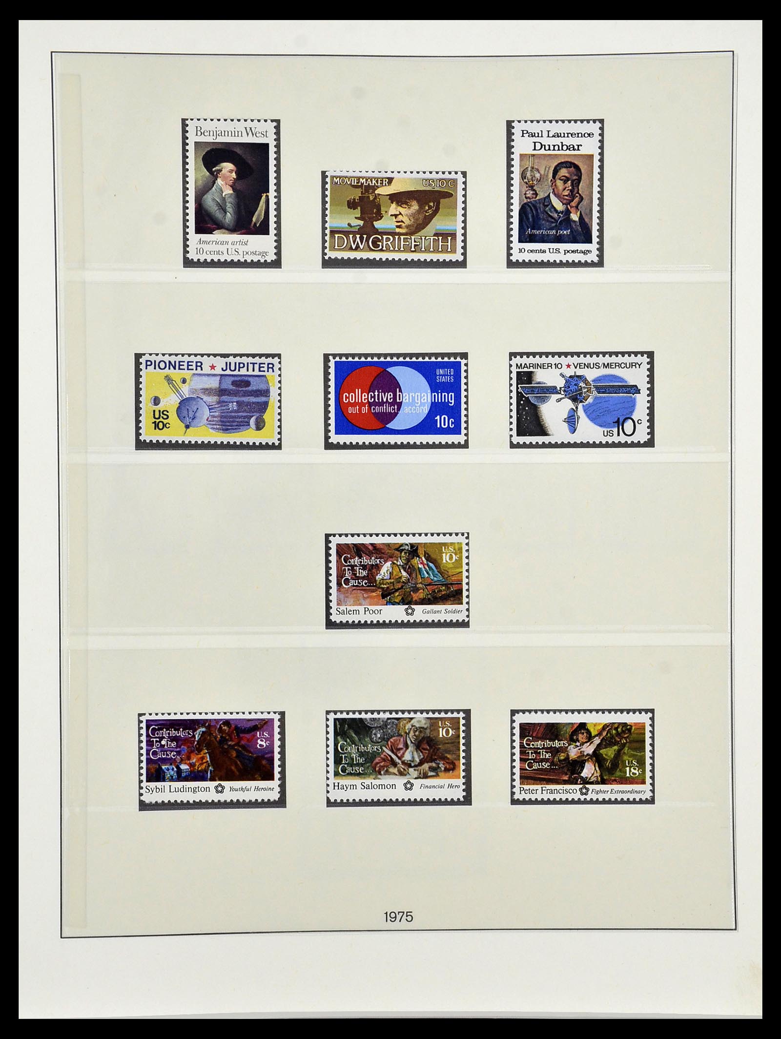 34224 128 - Stamp collection 34224 USA 1861-1977.