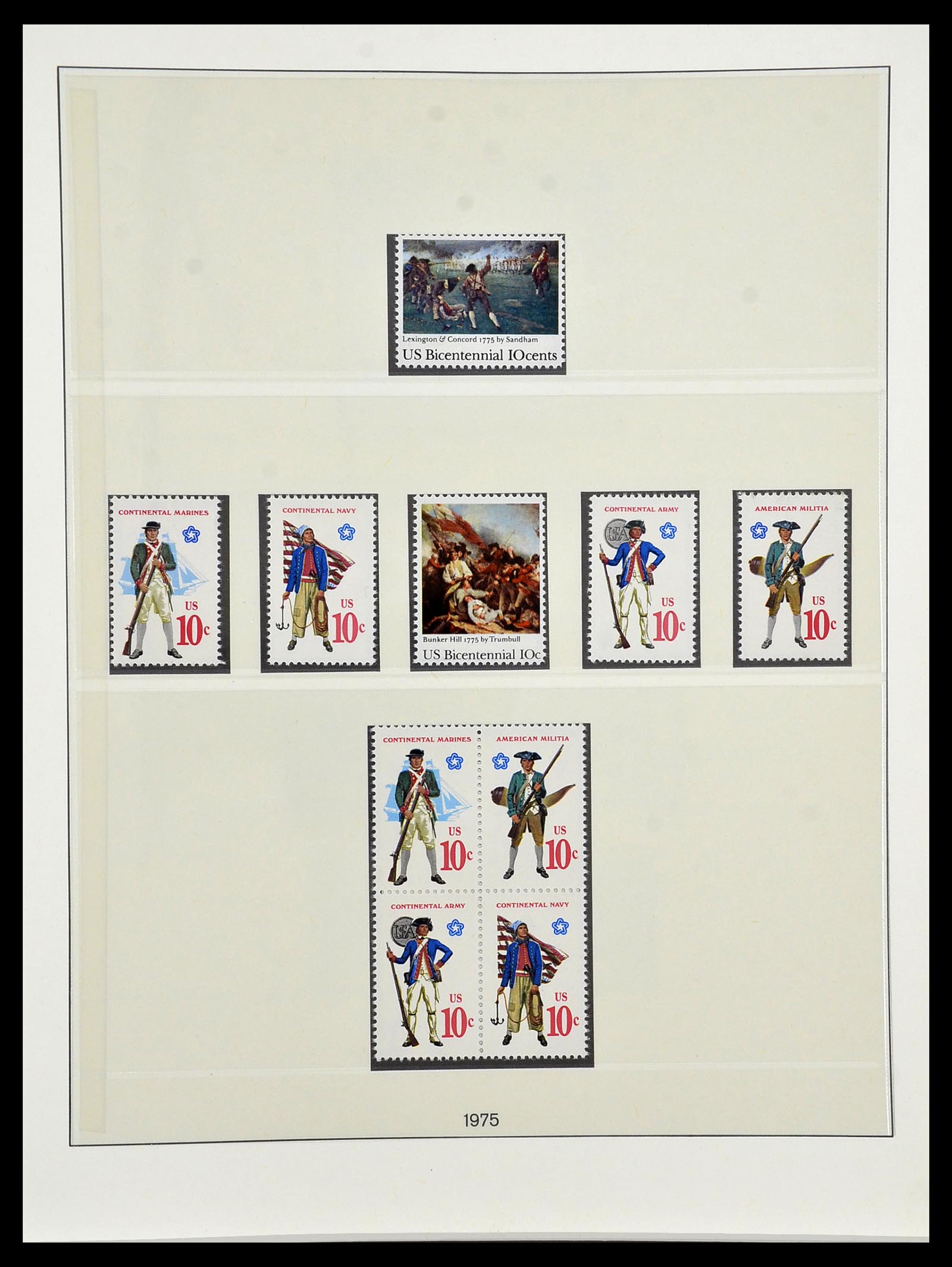34224 129 - Stamp collection 34224 USA 1861-1977.