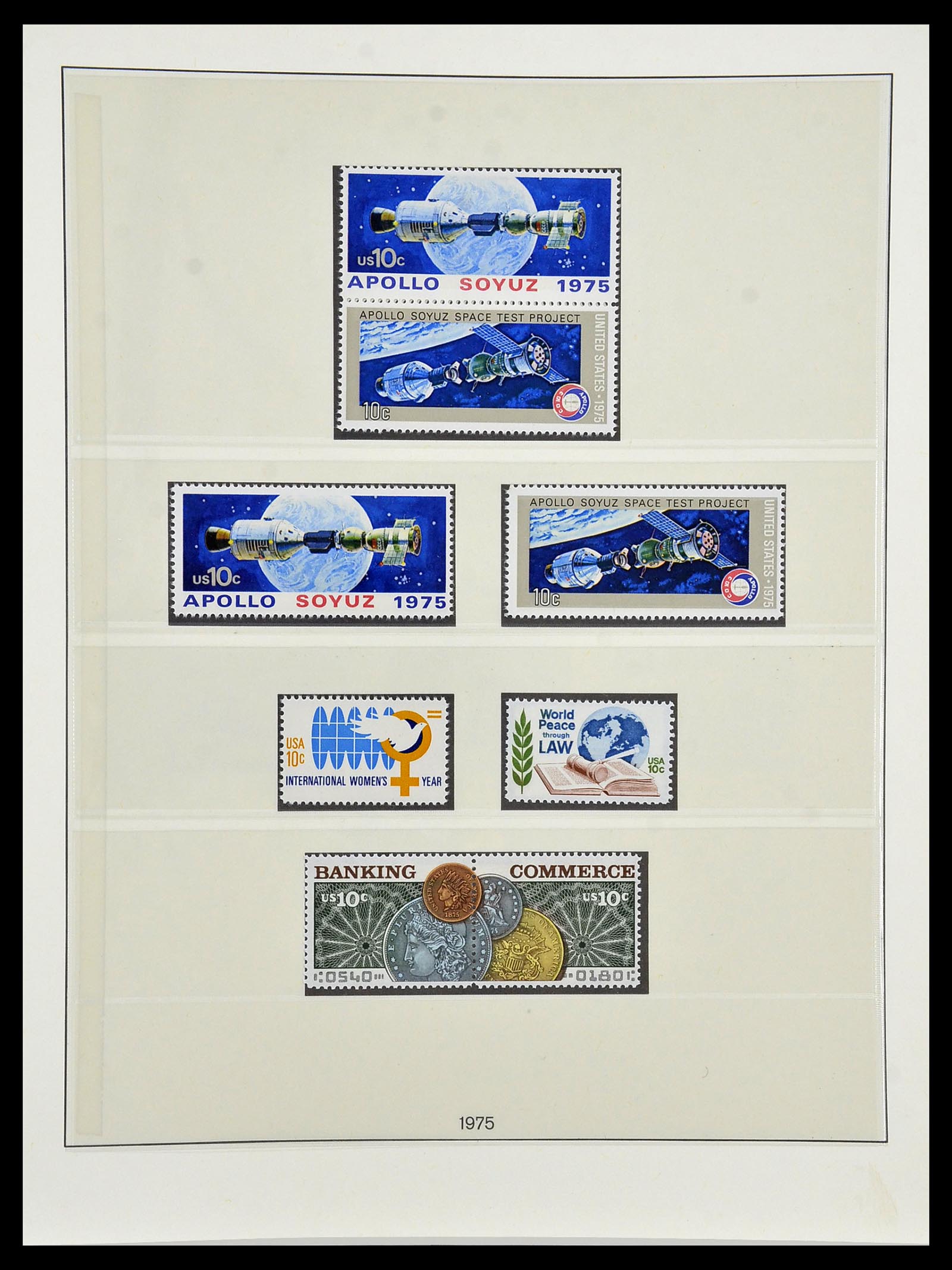 34224 130 - Stamp collection 34224 USA 1861-1977.