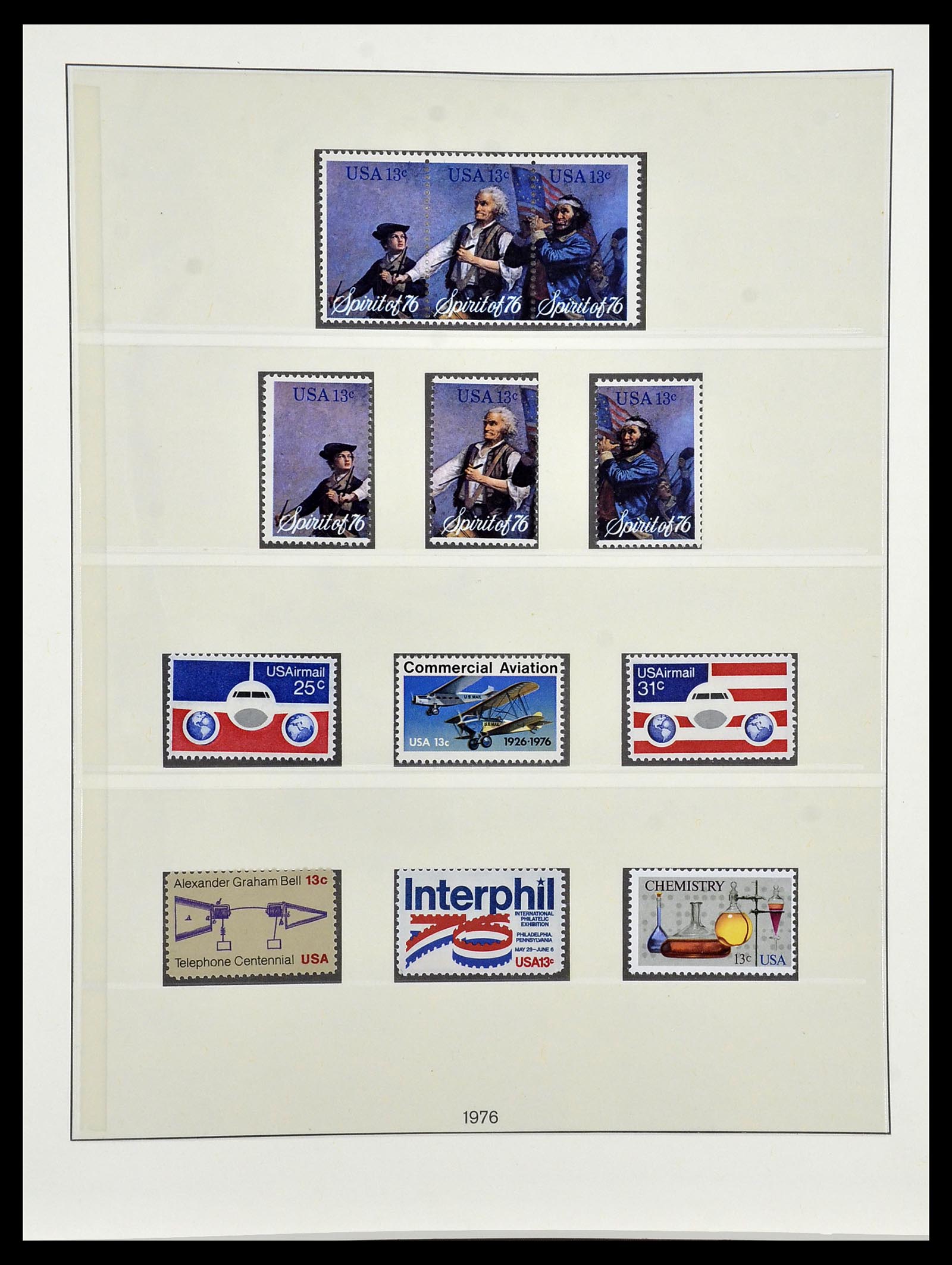 34224 134 - Stamp collection 34224 USA 1861-1977.