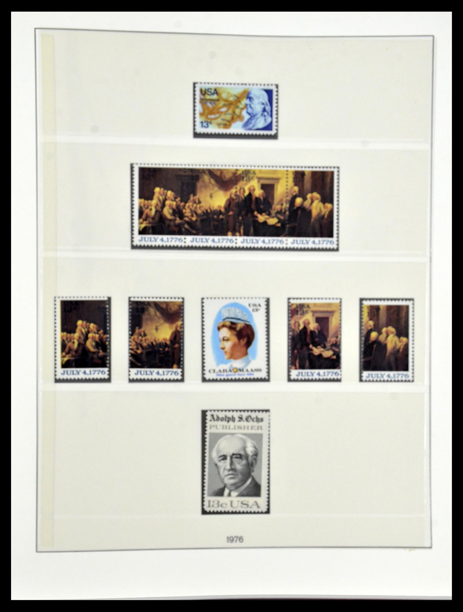 34224 140 - Stamp collection 34224 USA 1861-1977.