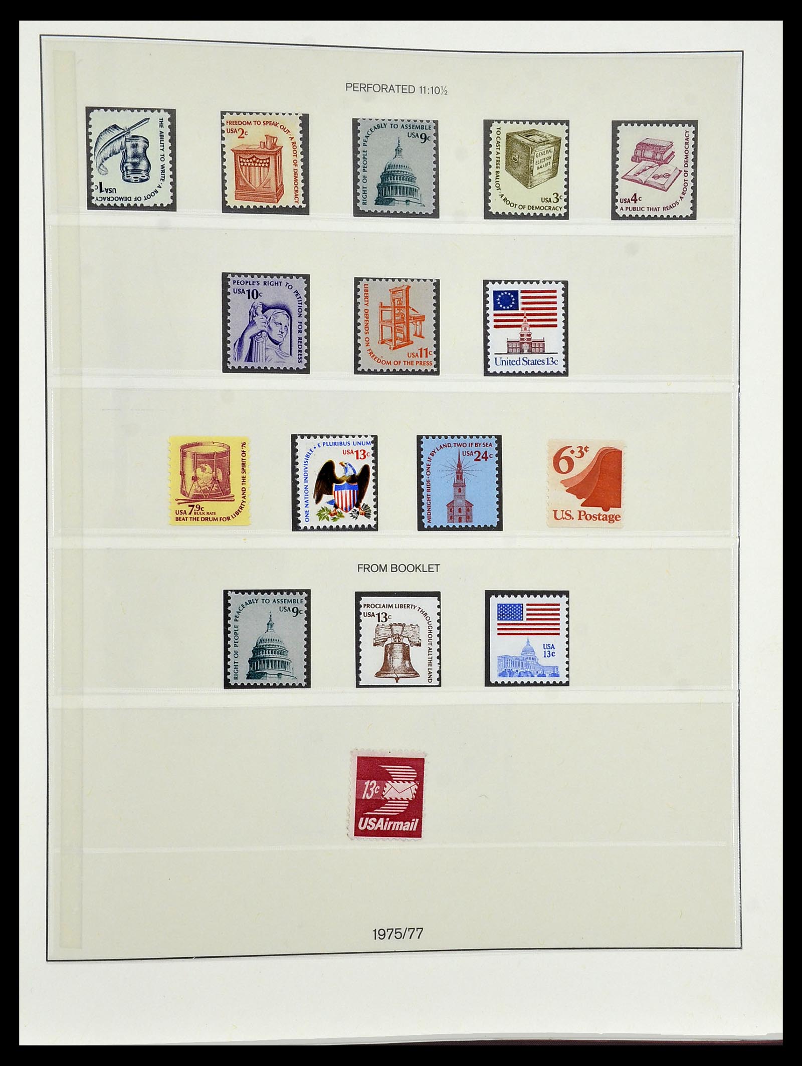 34224 143 - Postzegelverzameling 34224 USA 1861-1977.
