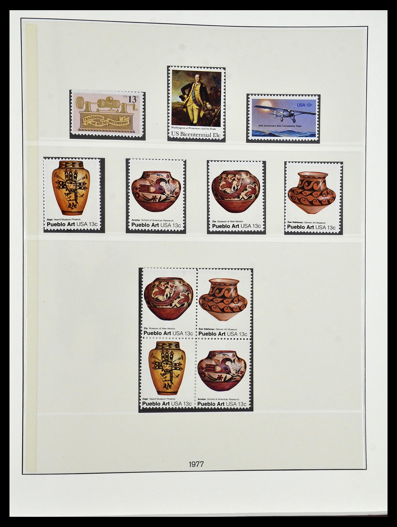 34224 144 - Stamp collection 34224 USA 1861-1977.
