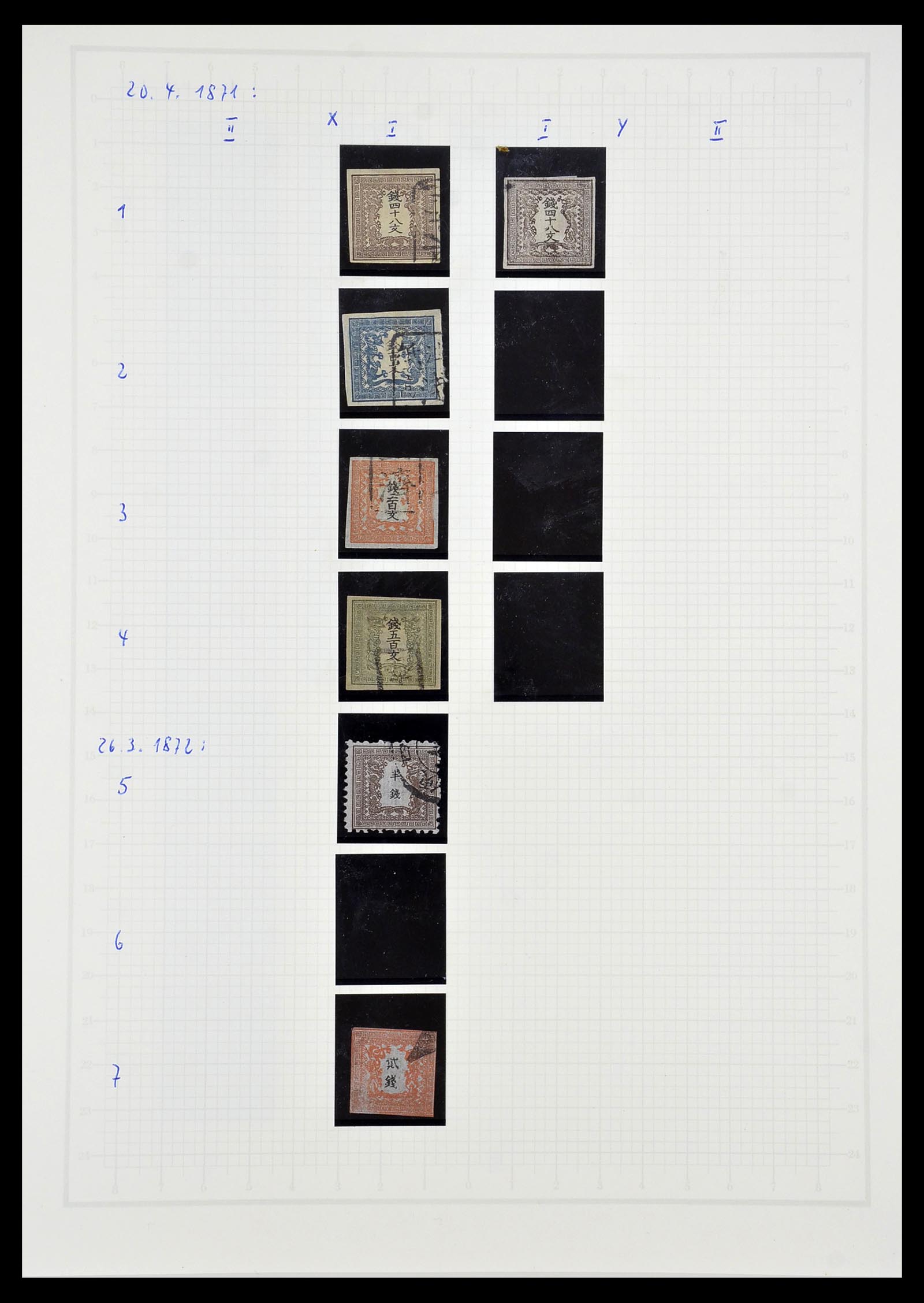 34226 001 - Postzegelverzameling 34226 Japan 1871-1998.