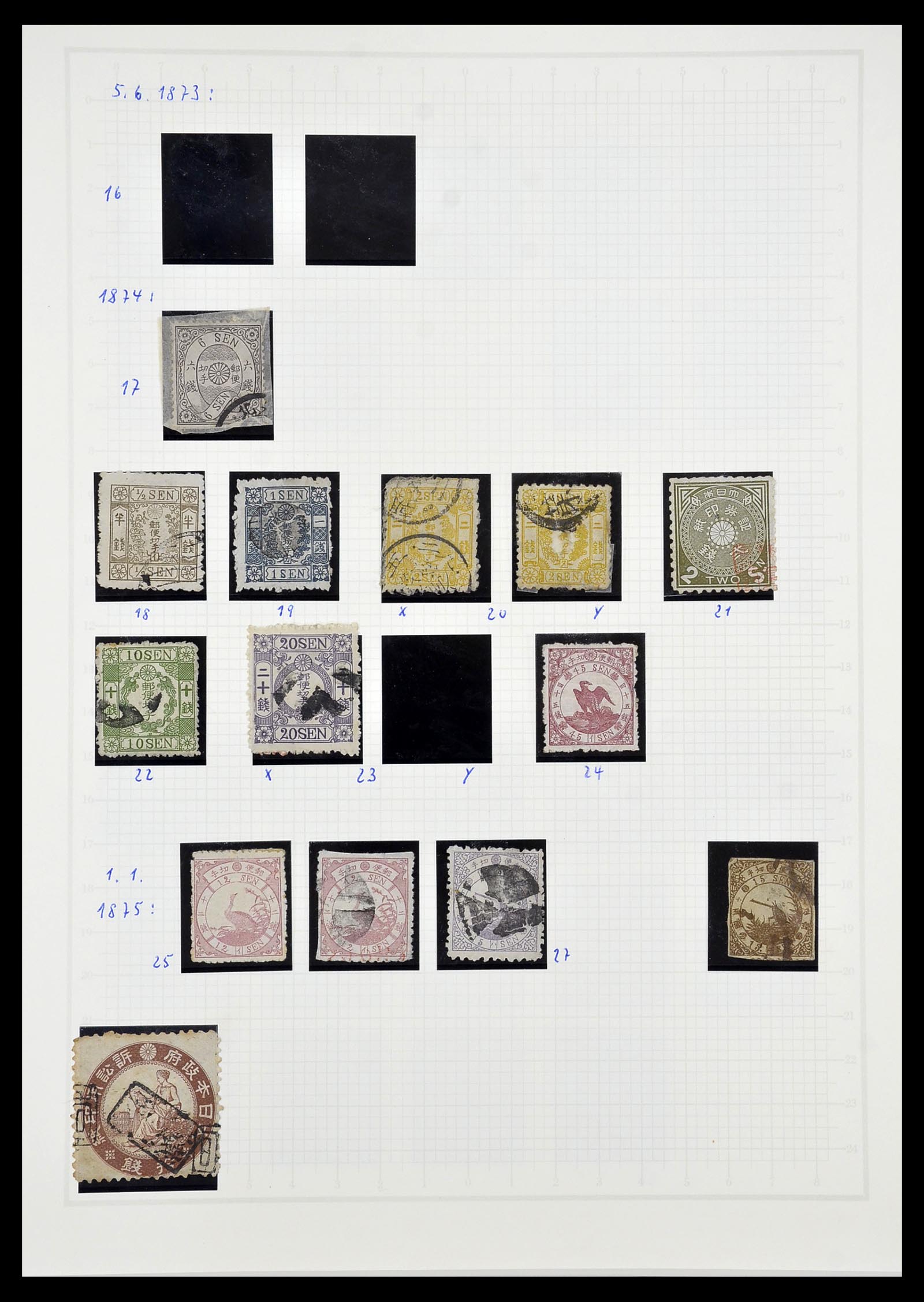 34226 003 - Postzegelverzameling 34226 Japan 1871-1998.