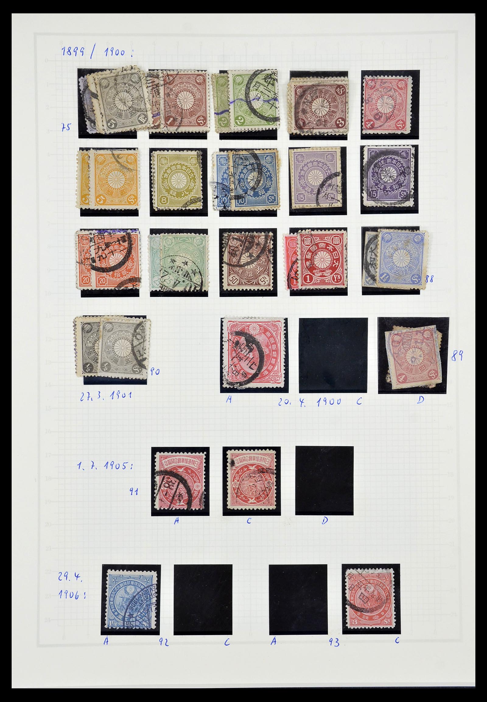 34226 007 - Postzegelverzameling 34226 Japan 1871-1998.