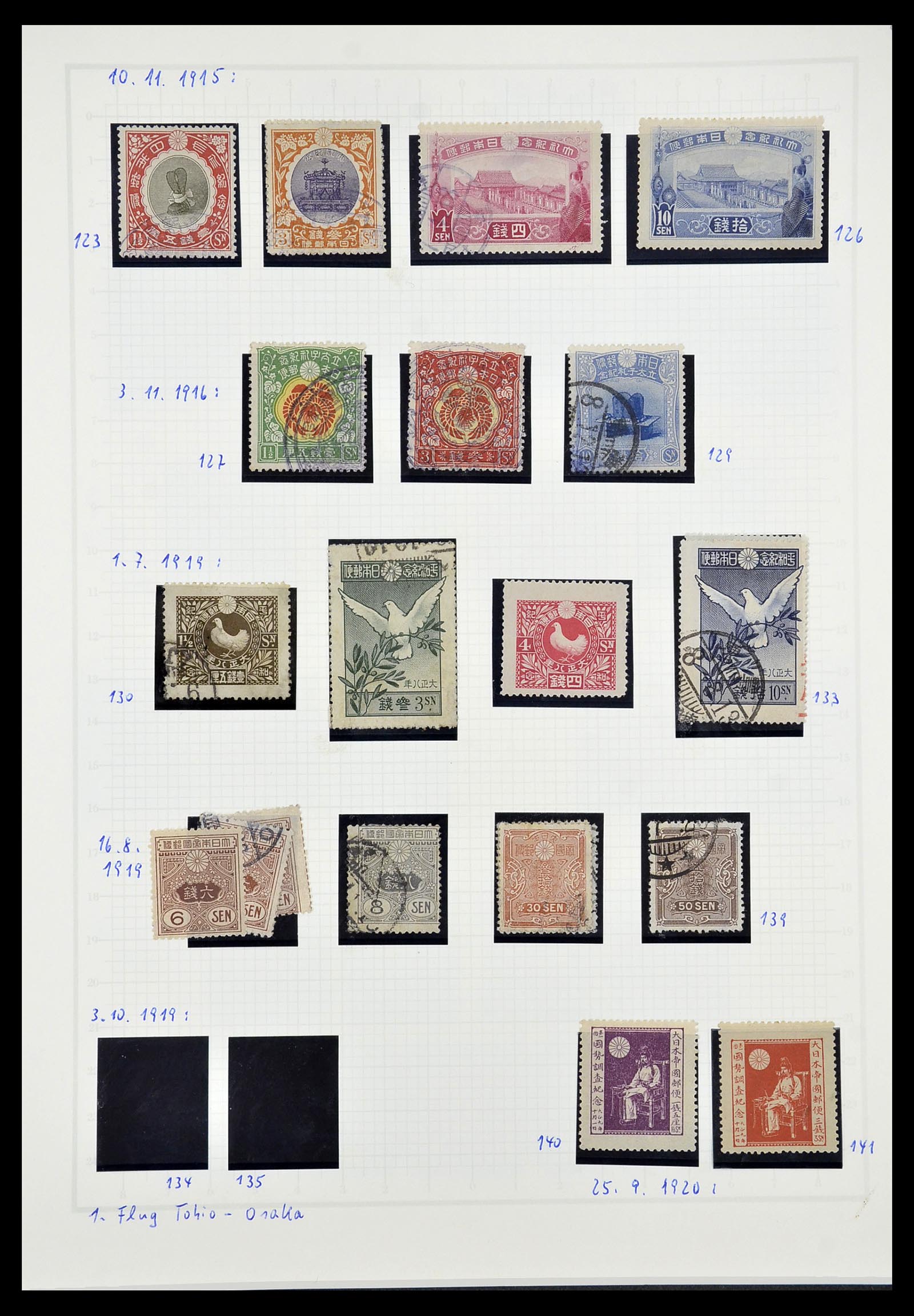 34226 010 - Postzegelverzameling 34226 Japan 1871-1998.