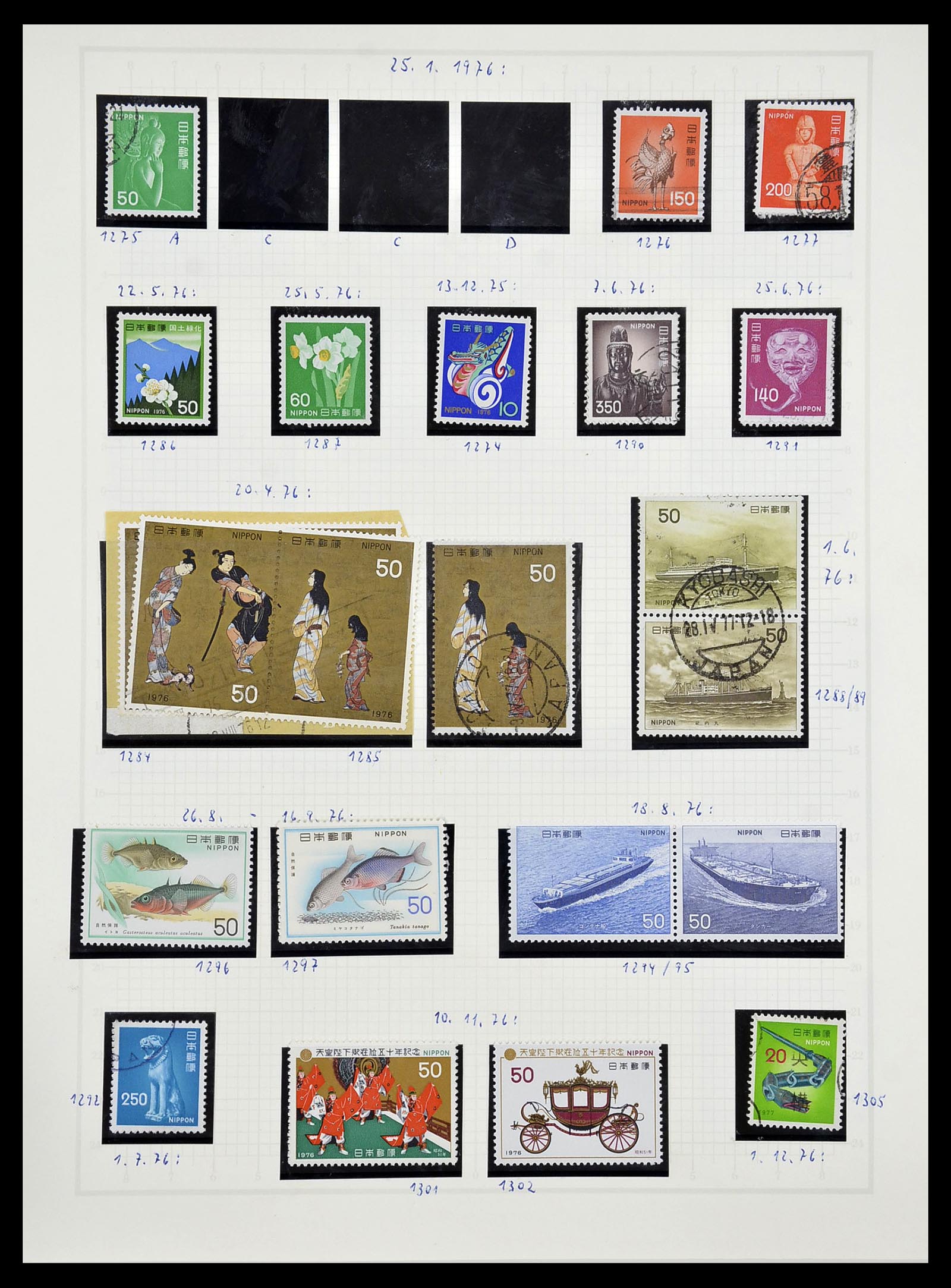 34226 095 - Postzegelverzameling 34226 Japan 1871-1998.