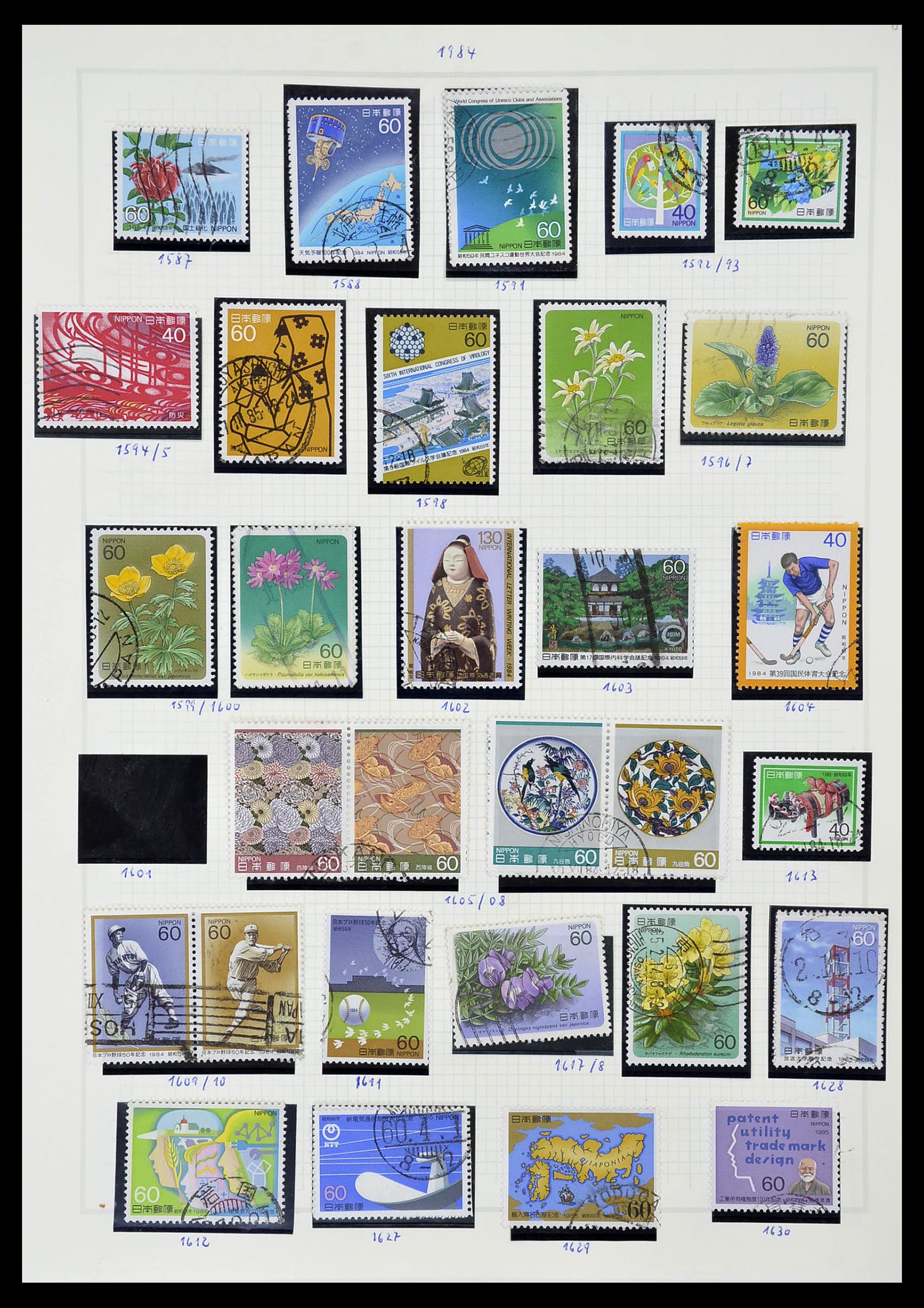 34226 231 - Postzegelverzameling 34226 Japan 1871-1998.