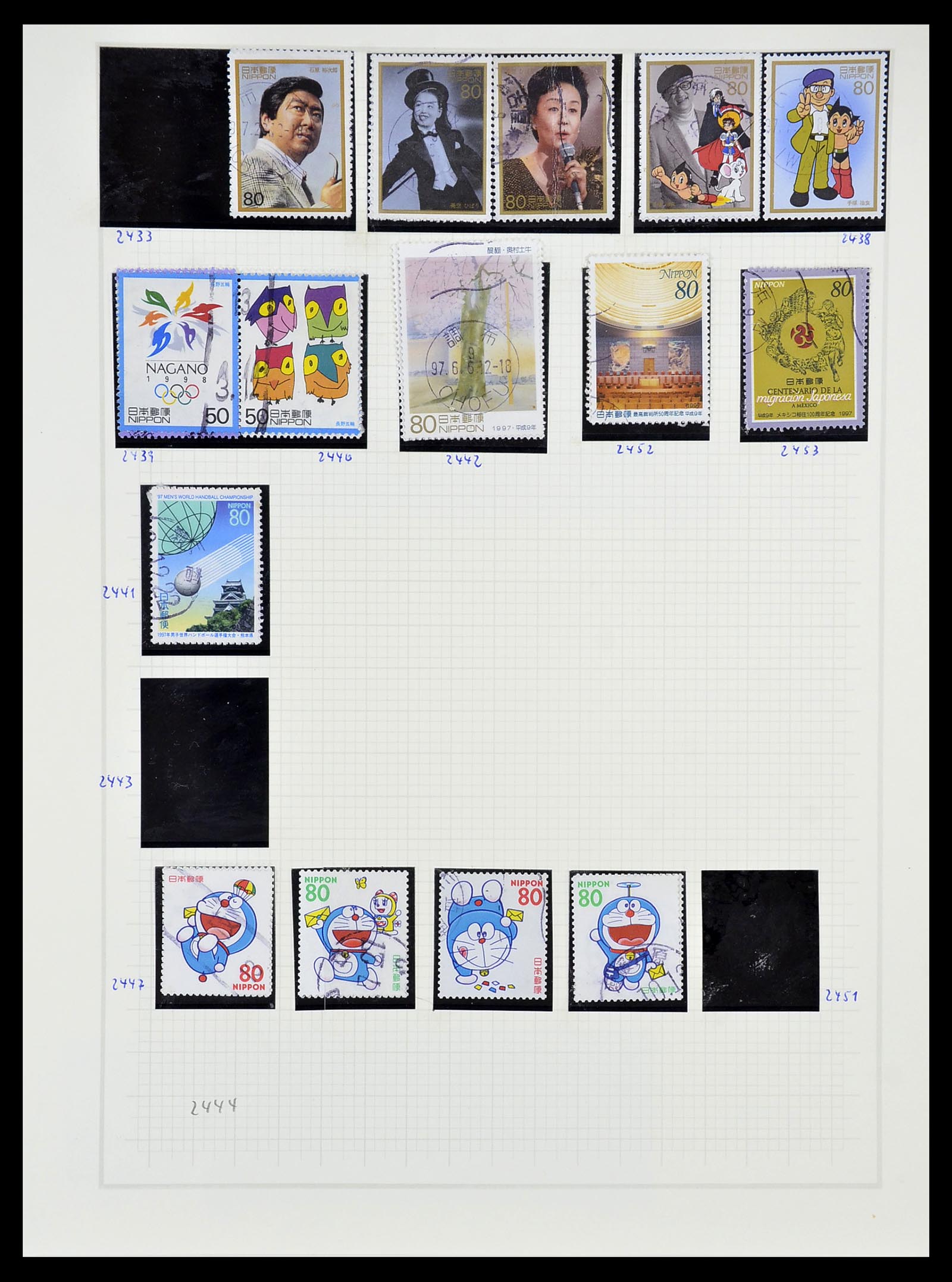 34226 295 - Postzegelverzameling 34226 Japan 1871-1998.