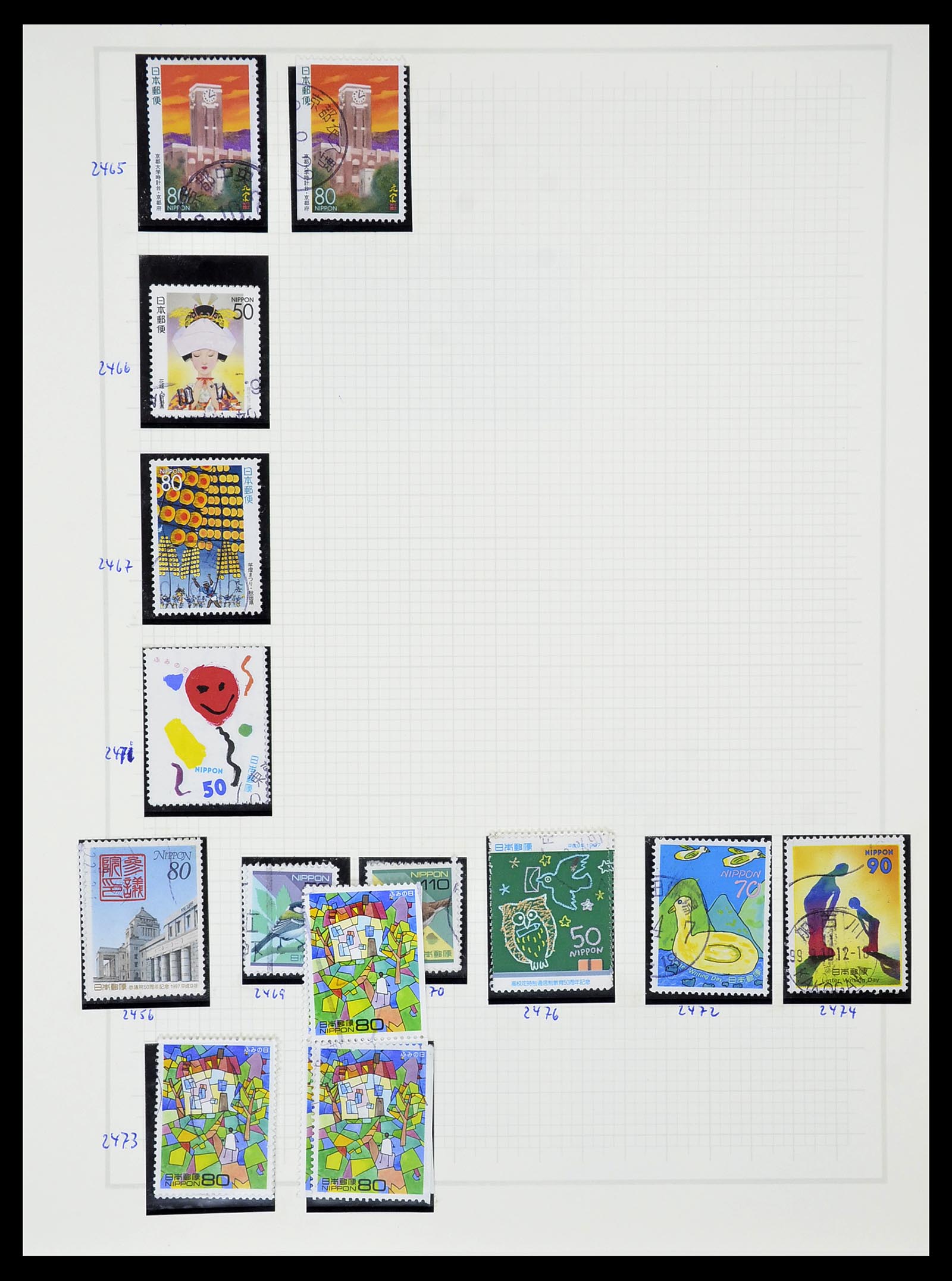 34226 299 - Postzegelverzameling 34226 Japan 1871-1998.
