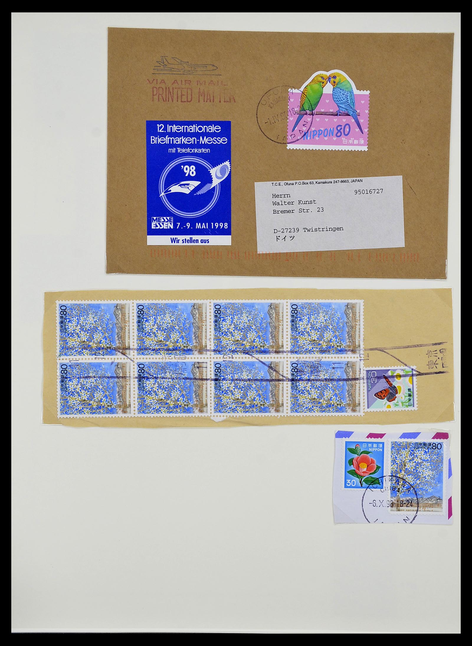 34226 308 - Postzegelverzameling 34226 Japan 1871-1998.