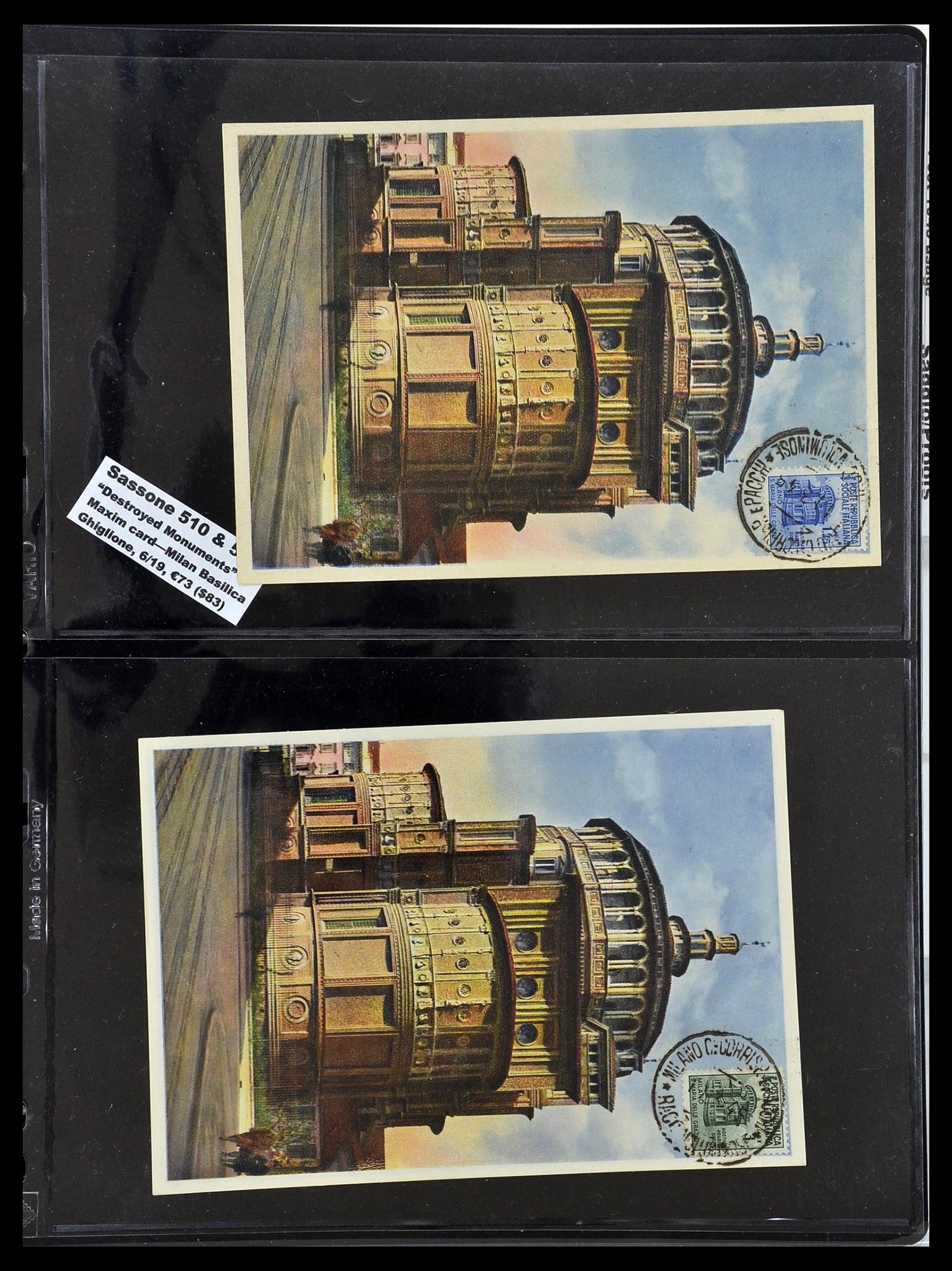 34227 029 - Postzegelverzameling 34227 Italië R.S.I. 1943-1945.