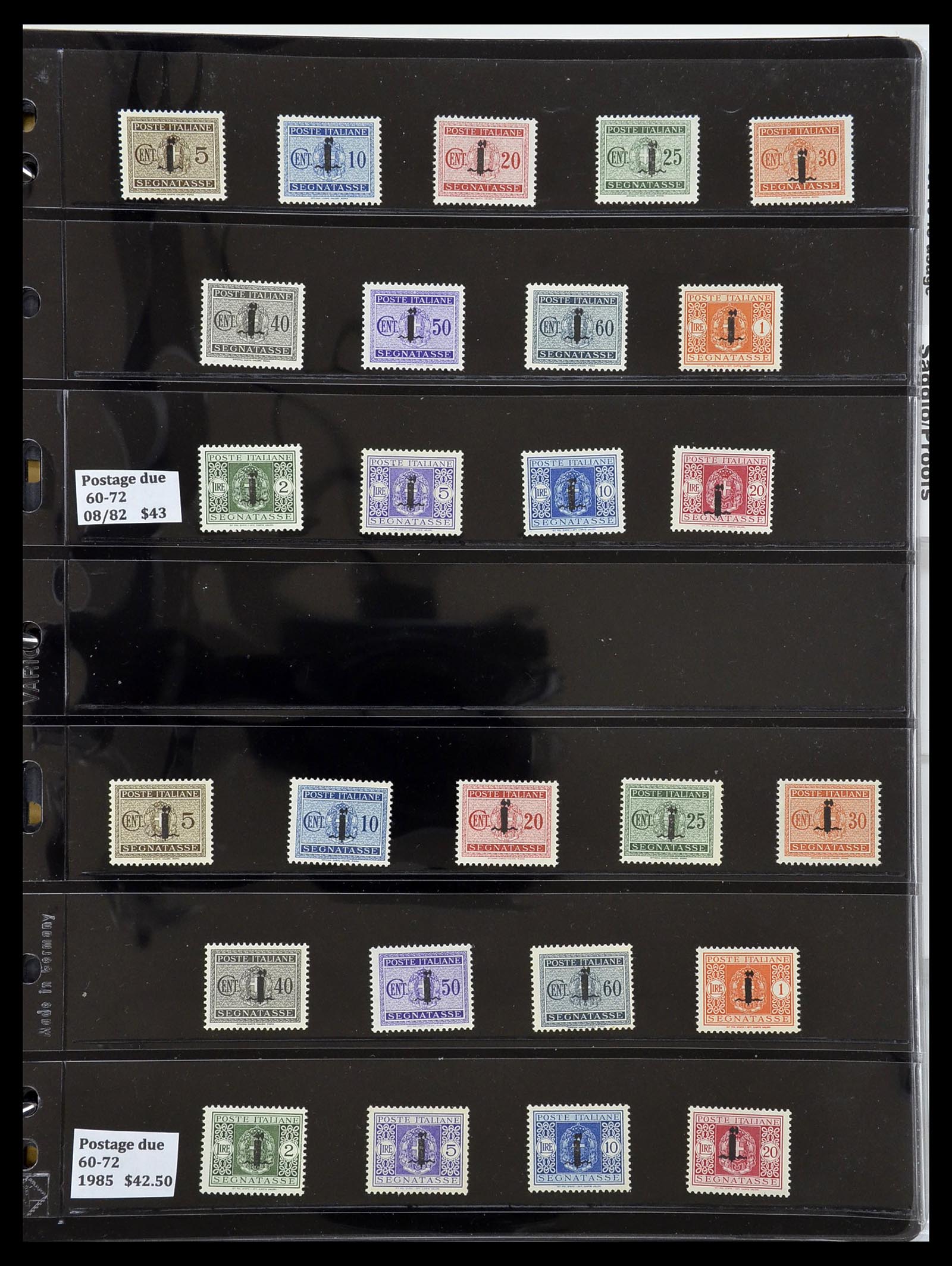 34227 043 - Postzegelverzameling 34227 Italië R.S.I. 1943-1945.