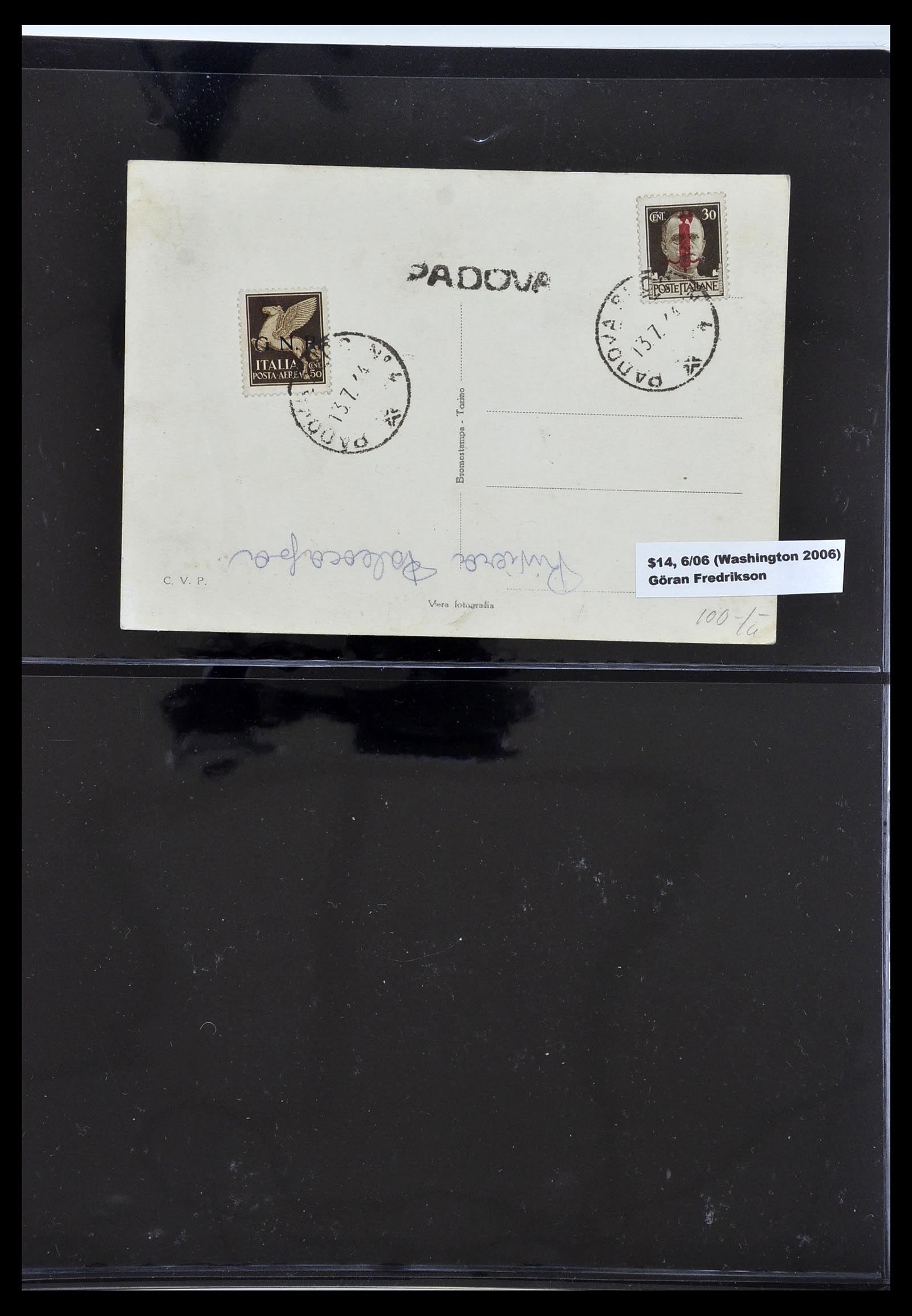 34227 097 - Postzegelverzameling 34227 Italië R.S.I. 1943-1945.