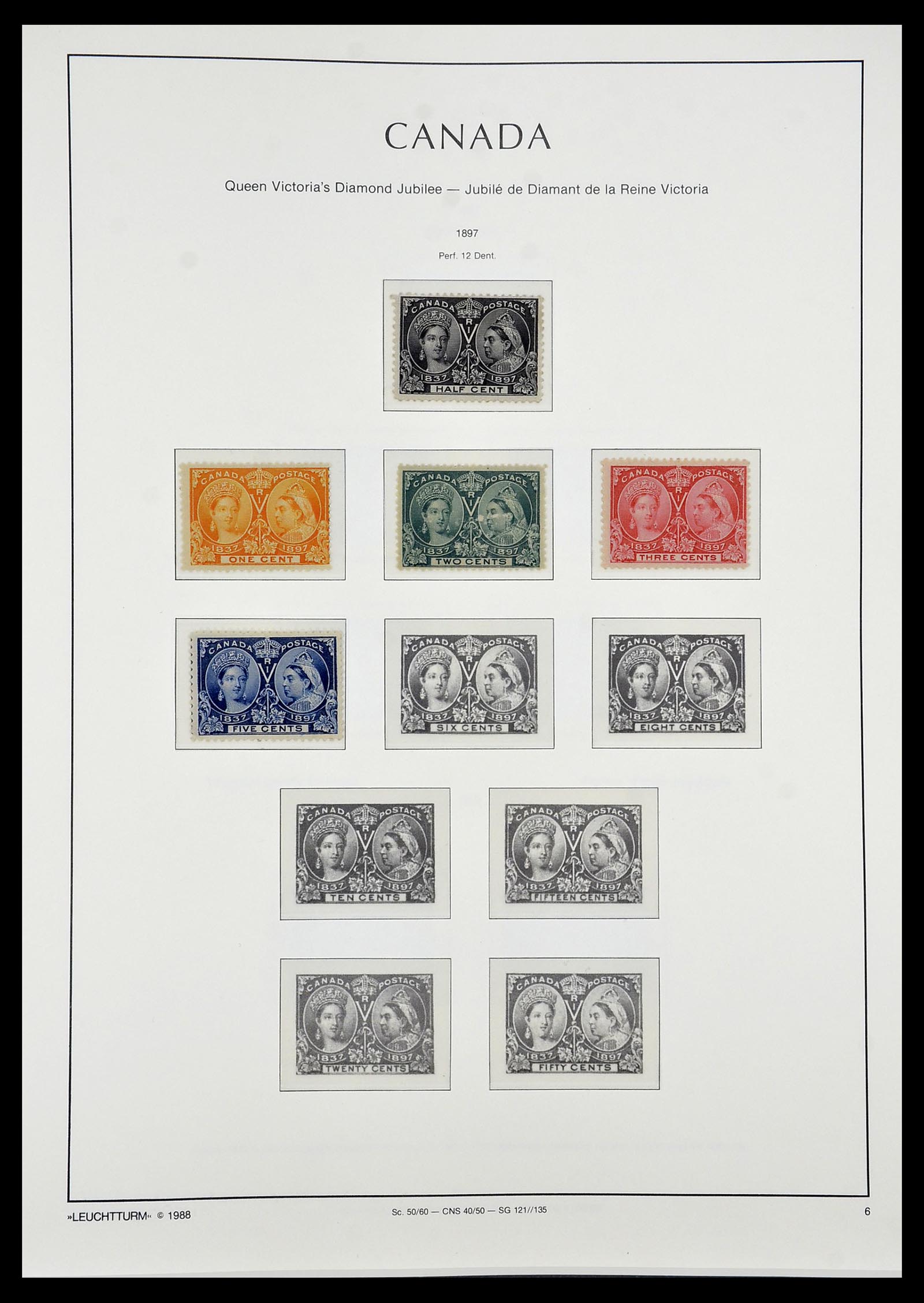 34228 002 - Postzegelverzameling 34228 Canada 1882-2011.