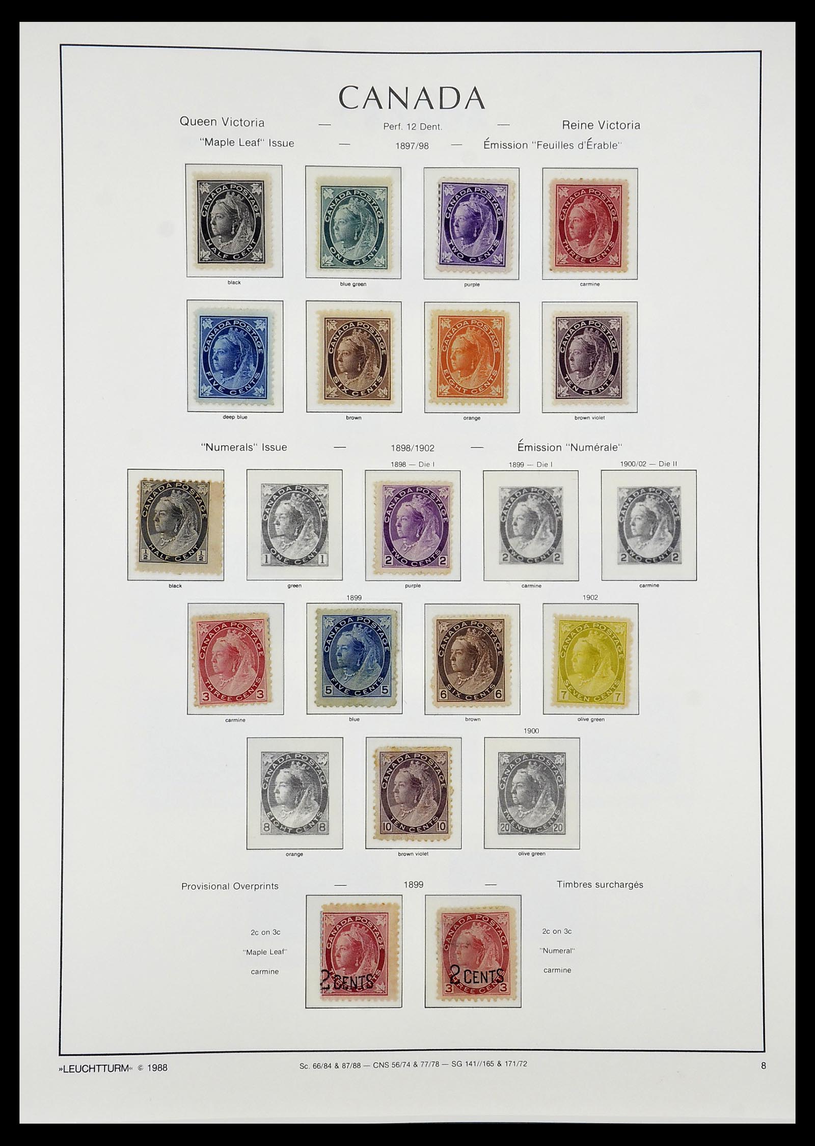 34228 004 - Postzegelverzameling 34228 Canada 1882-2011.