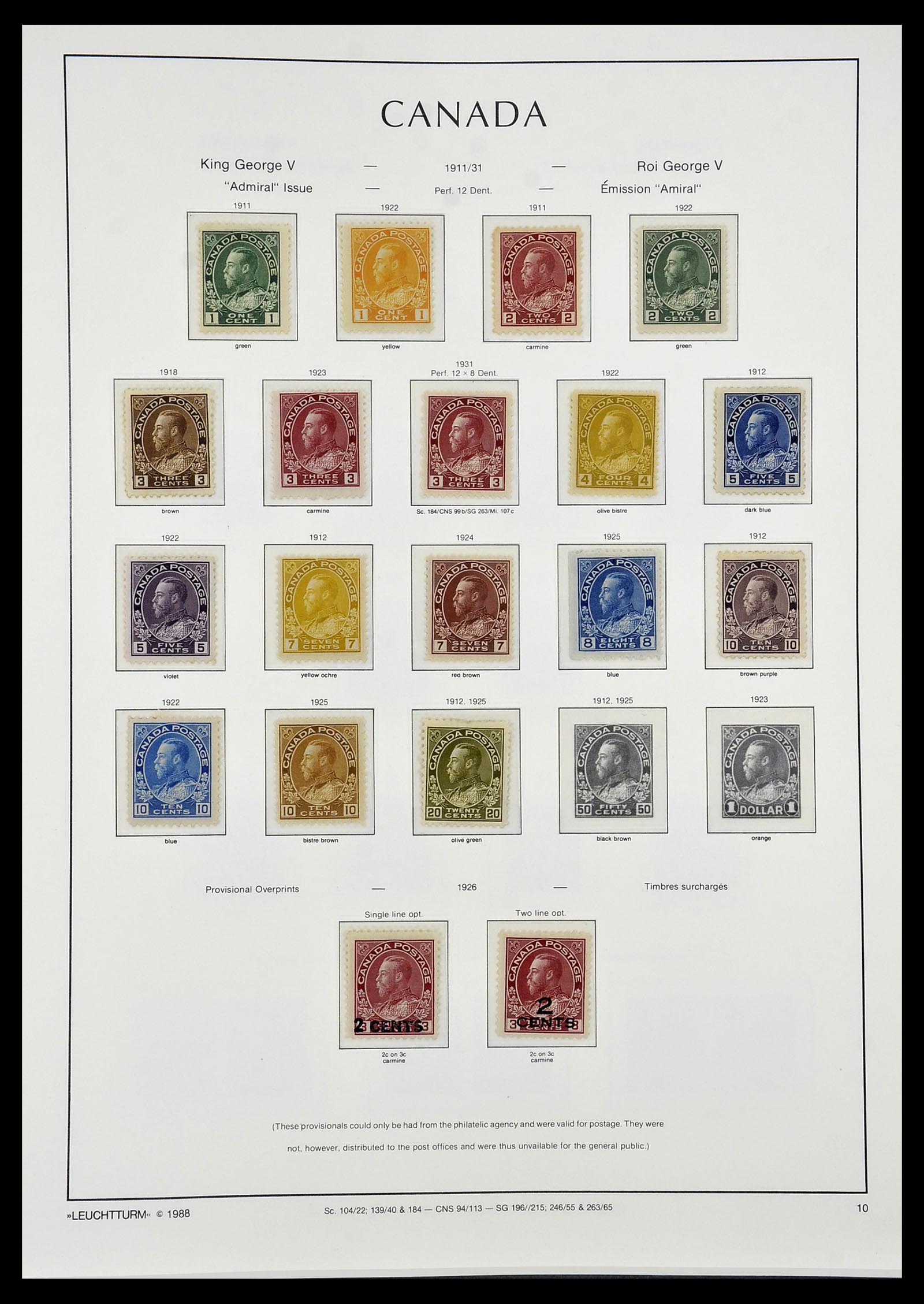 34228 006 - Postzegelverzameling 34228 Canada 1882-2011.