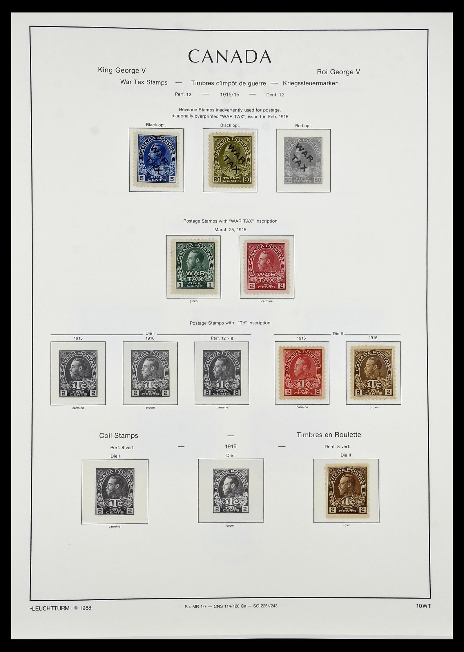 34228 008 - Postzegelverzameling 34228 Canada 1882-2011.
