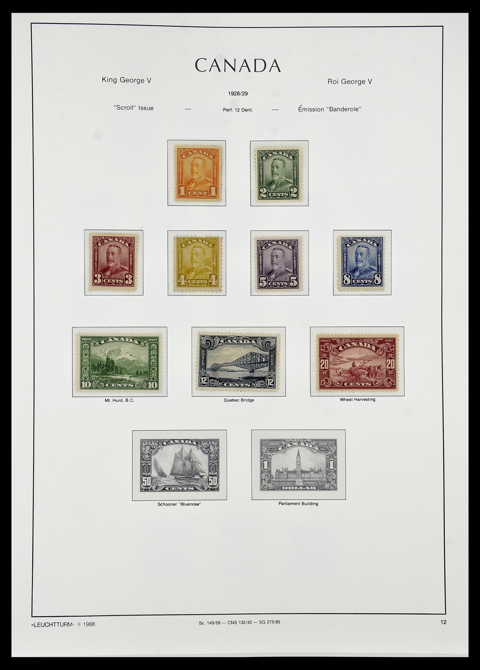 34228 010 - Postzegelverzameling 34228 Canada 1882-2011.