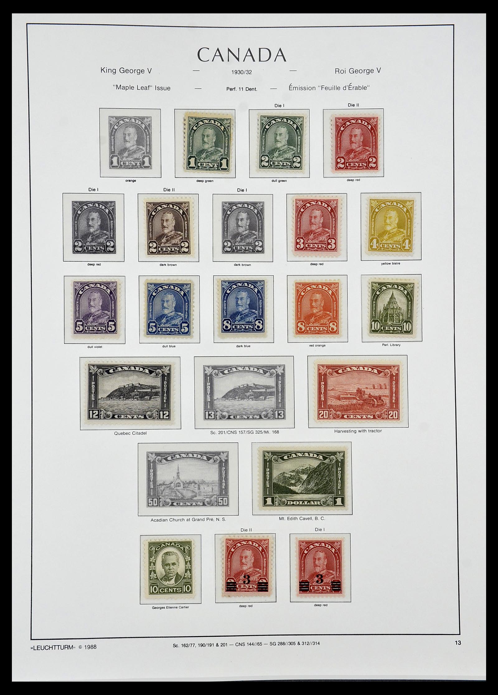 34228 011 - Postzegelverzameling 34228 Canada 1882-2011.
