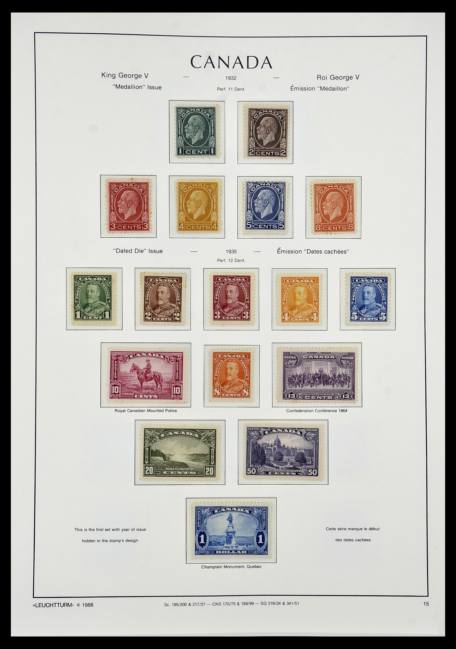 34228 013 - Postzegelverzameling 34228 Canada 1882-2011.