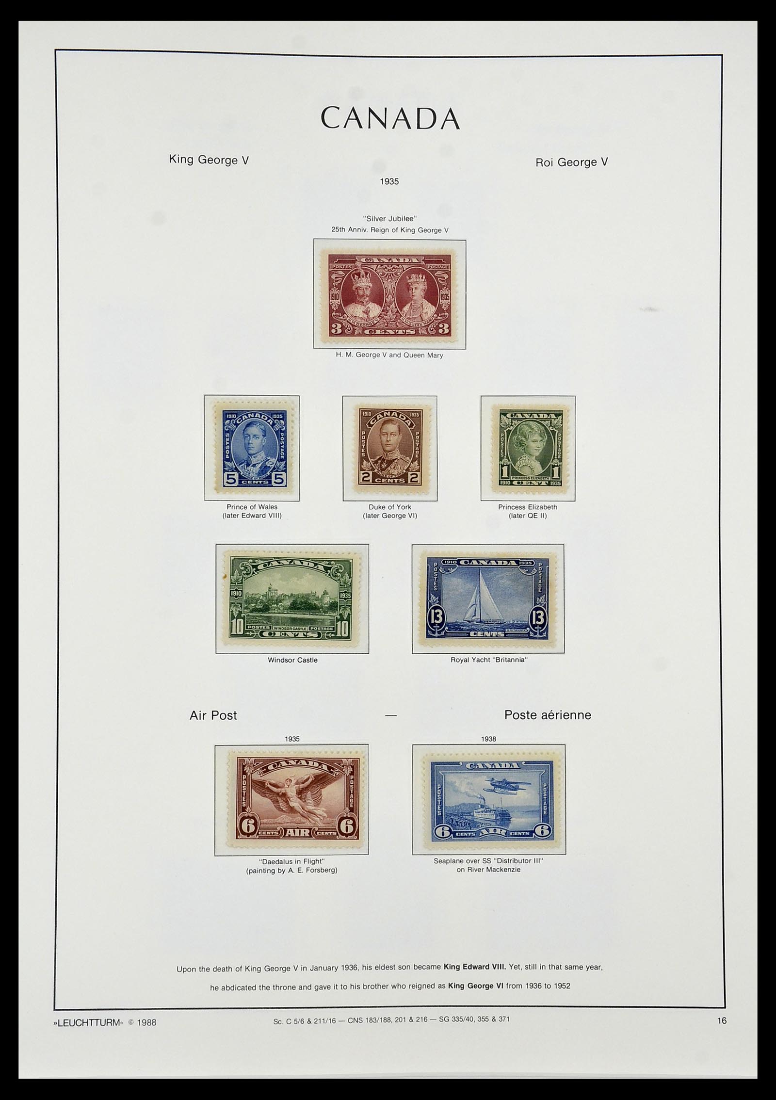 34228 015 - Postzegelverzameling 34228 Canada 1882-2011.