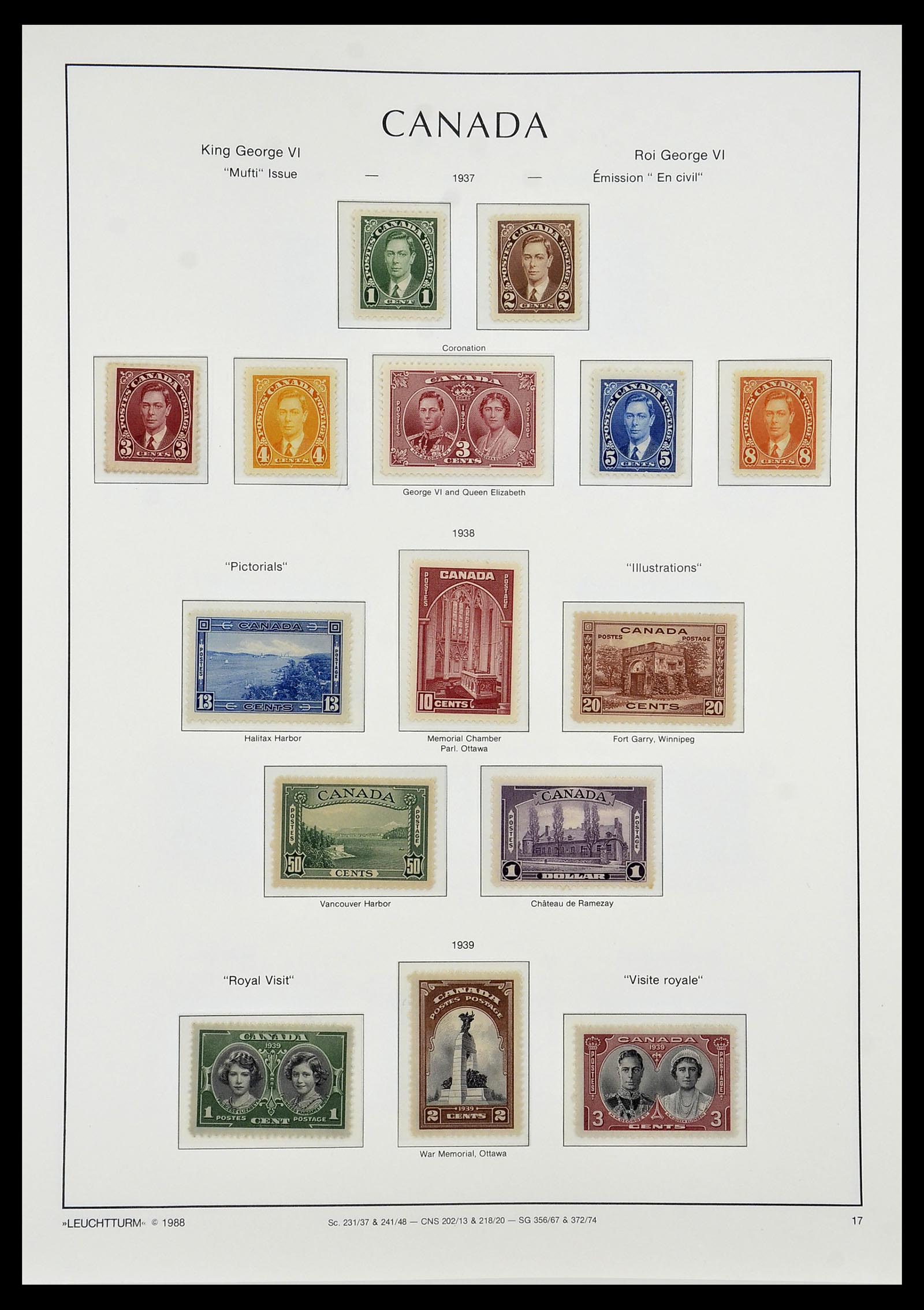 34228 016 - Postzegelverzameling 34228 Canada 1882-2011.