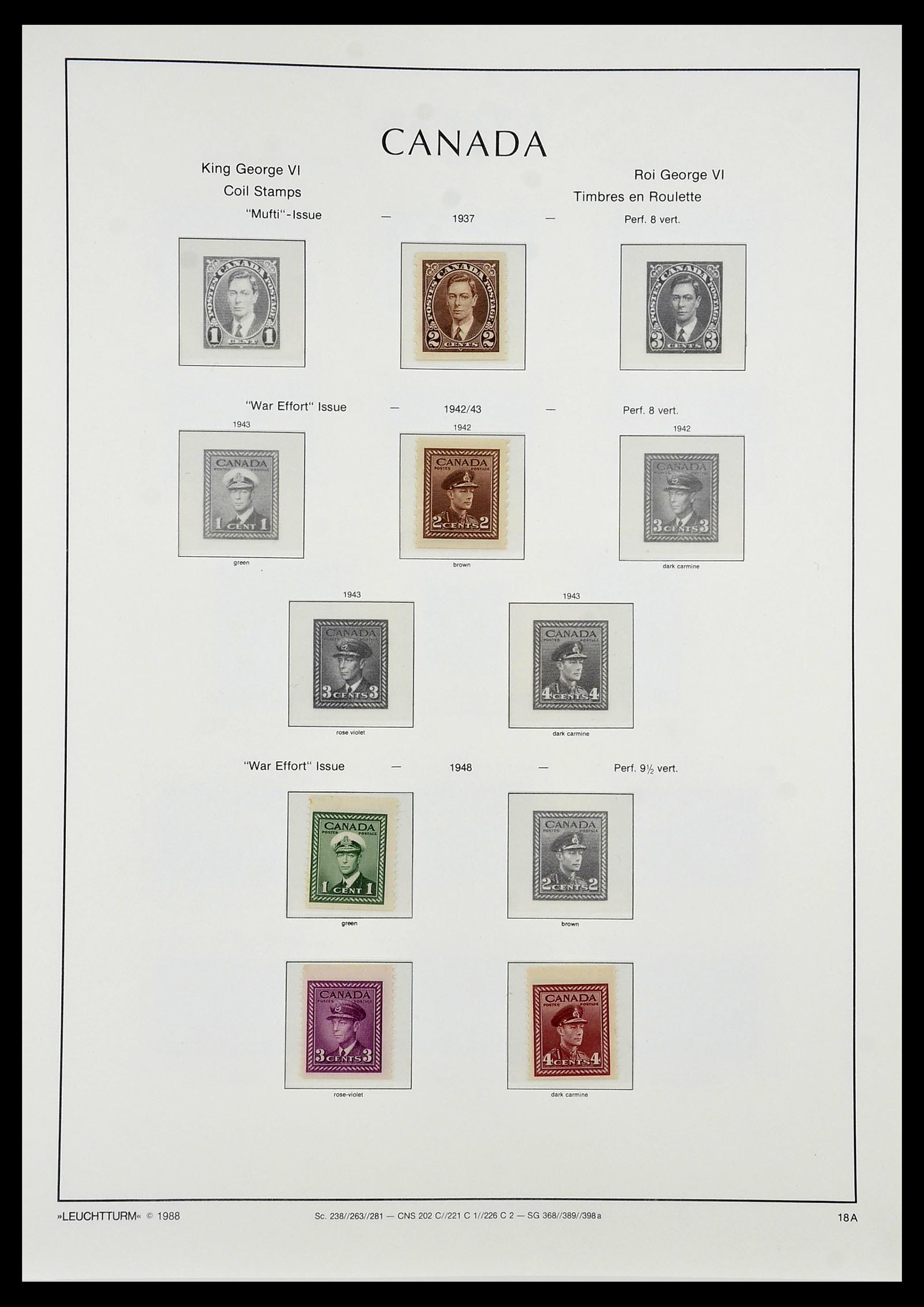 34228 018 - Postzegelverzameling 34228 Canada 1882-2011.