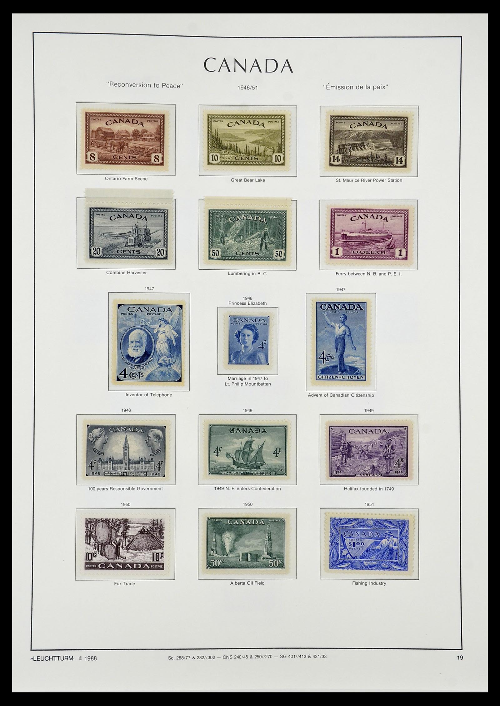 34228 019 - Postzegelverzameling 34228 Canada 1882-2011.