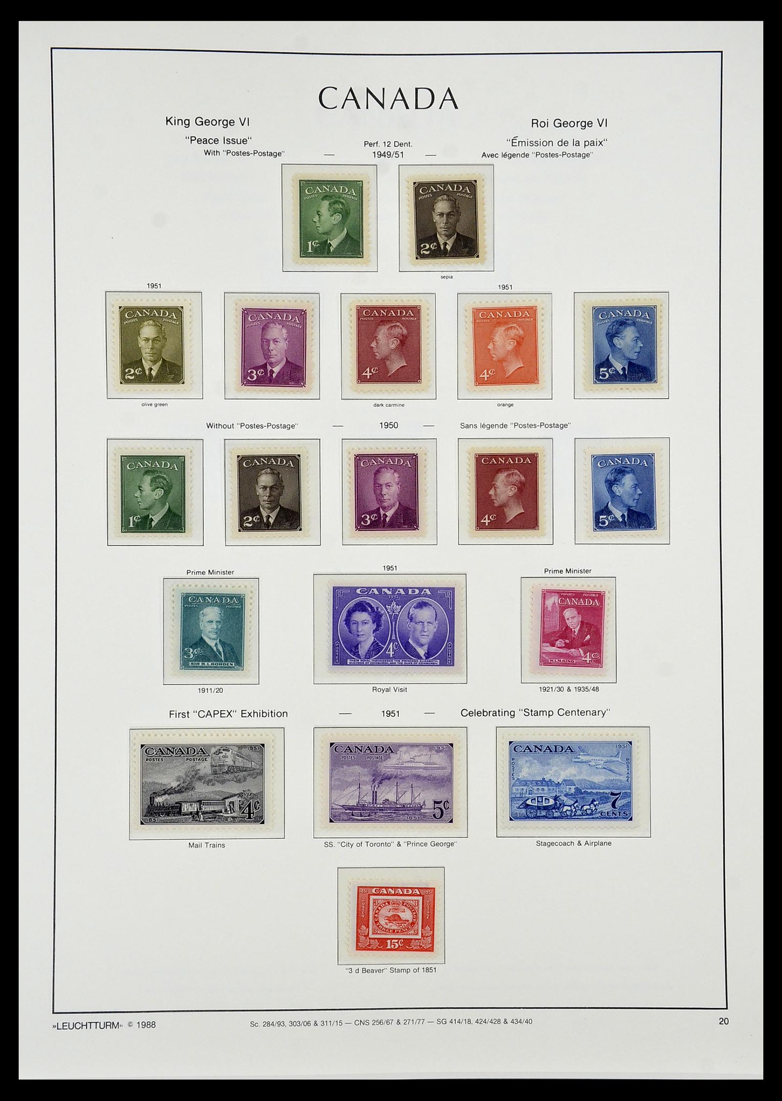 34228 020 - Postzegelverzameling 34228 Canada 1882-2011.