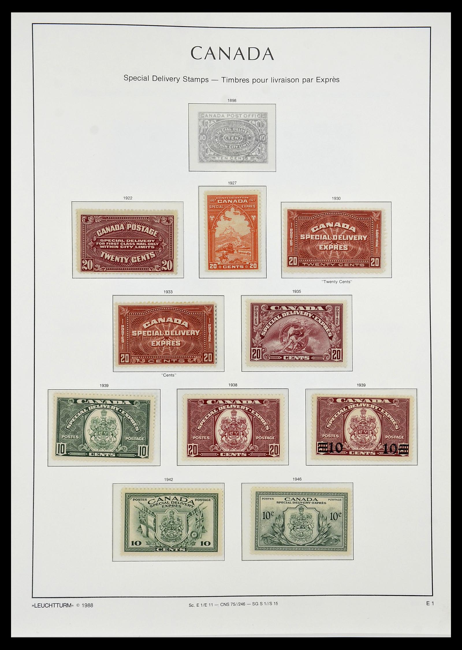 34228 022 - Stamp collection 34228 Canada 1882-2011.