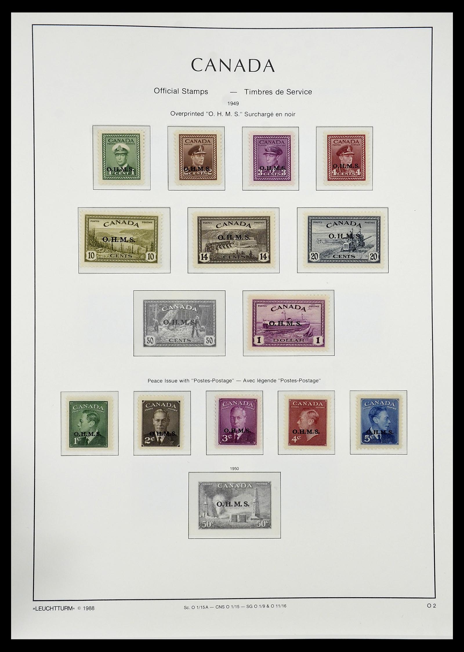 34228 024 - Postzegelverzameling 34228 Canada 1882-2011.