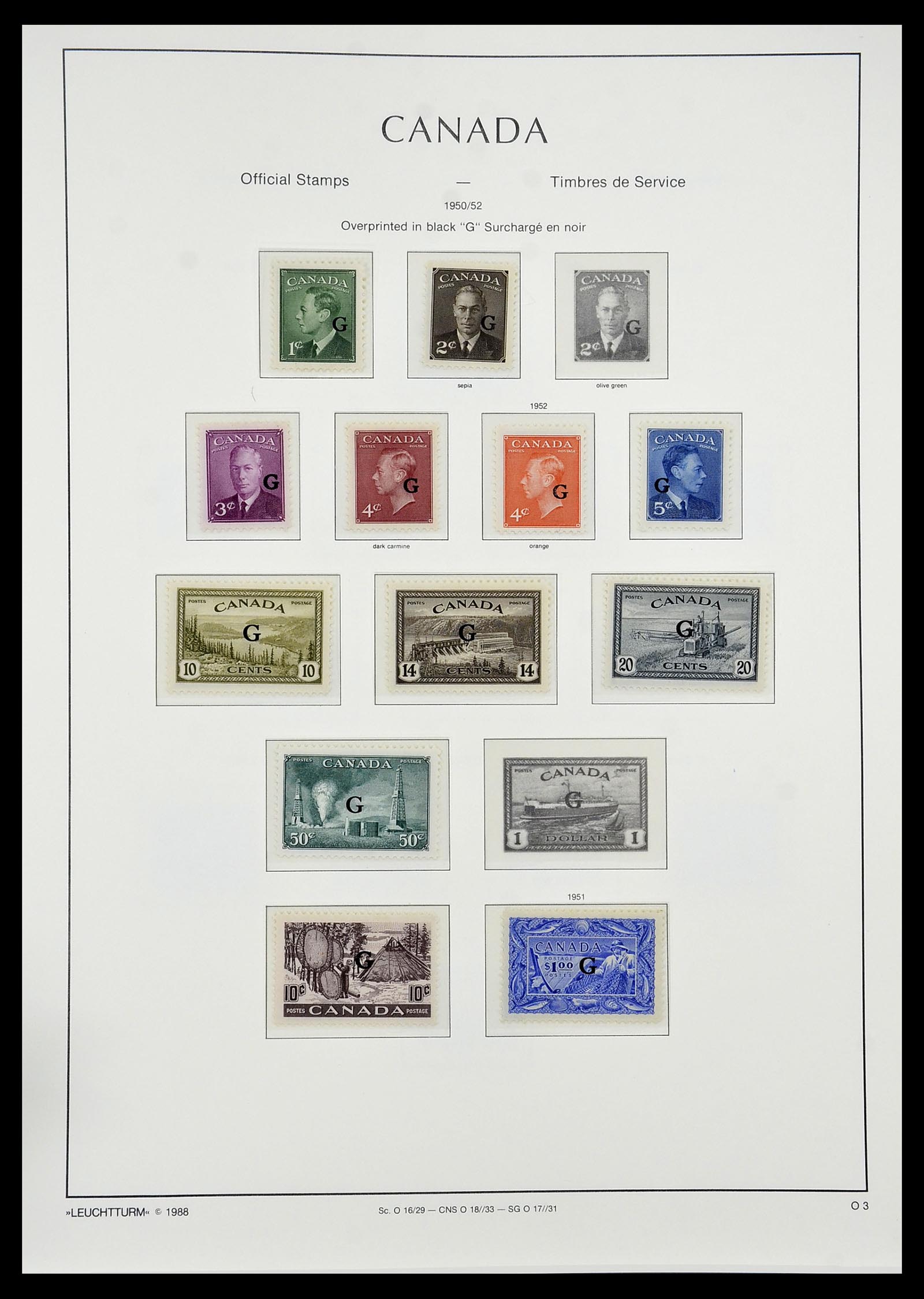 34228 025 - Stamp collection 34228 Canada 1882-2011.