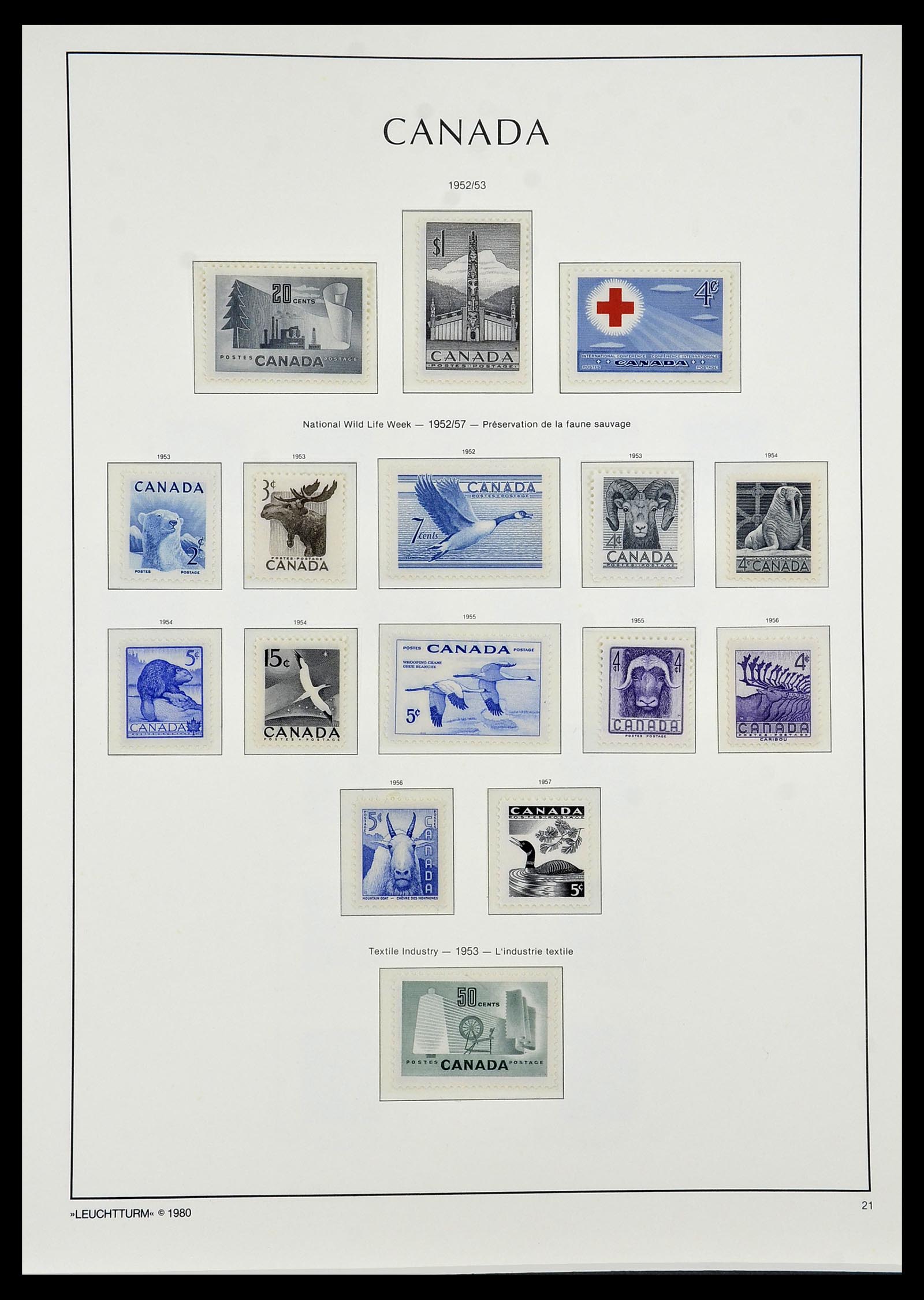 34228 028 - Postzegelverzameling 34228 Canada 1882-2011.