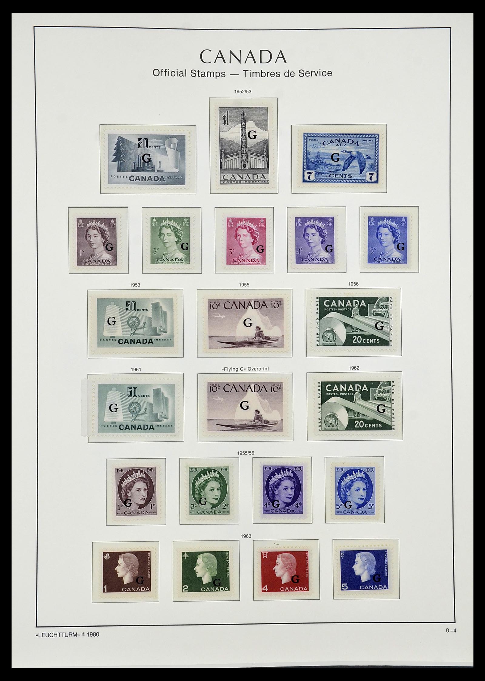 34228 030 - Postzegelverzameling 34228 Canada 1882-2011.