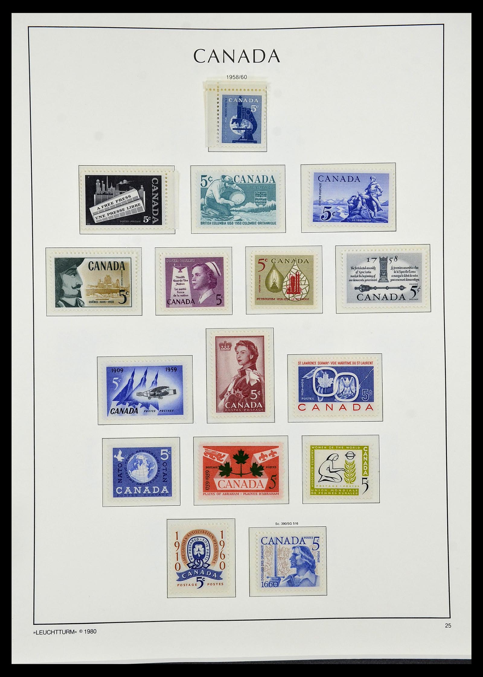 34228 033 - Postzegelverzameling 34228 Canada 1882-2011.