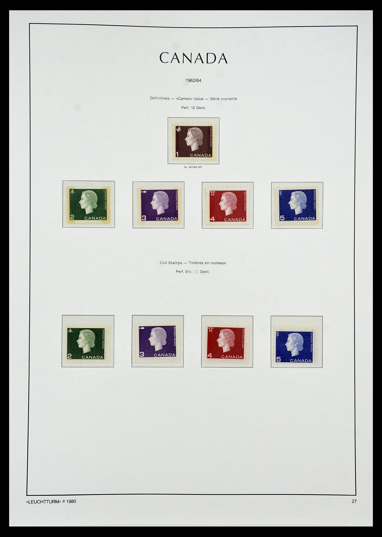 34228 035 - Postzegelverzameling 34228 Canada 1882-2011.