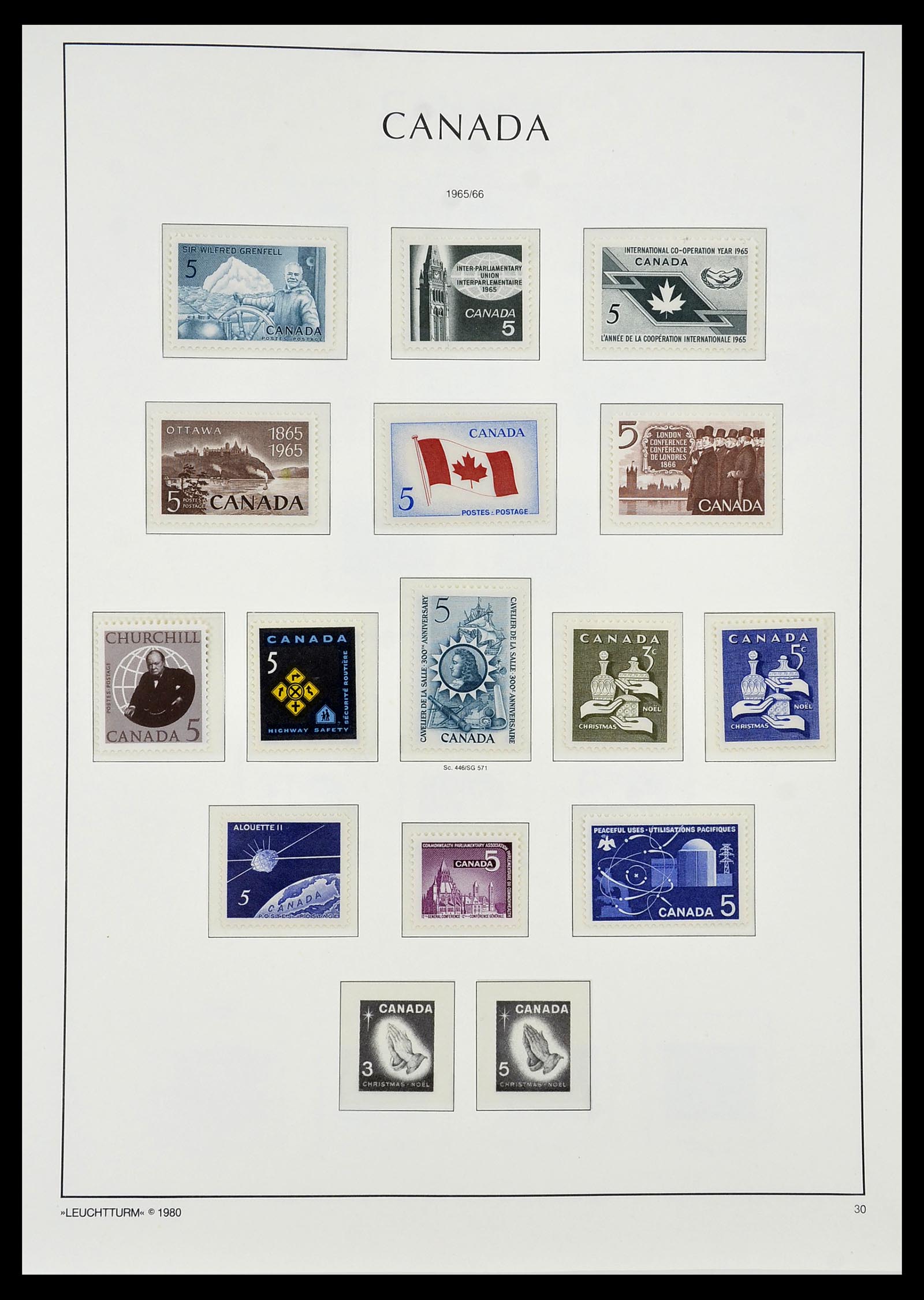 34228 039 - Stamp collection 34228 Canada 1882-2011.