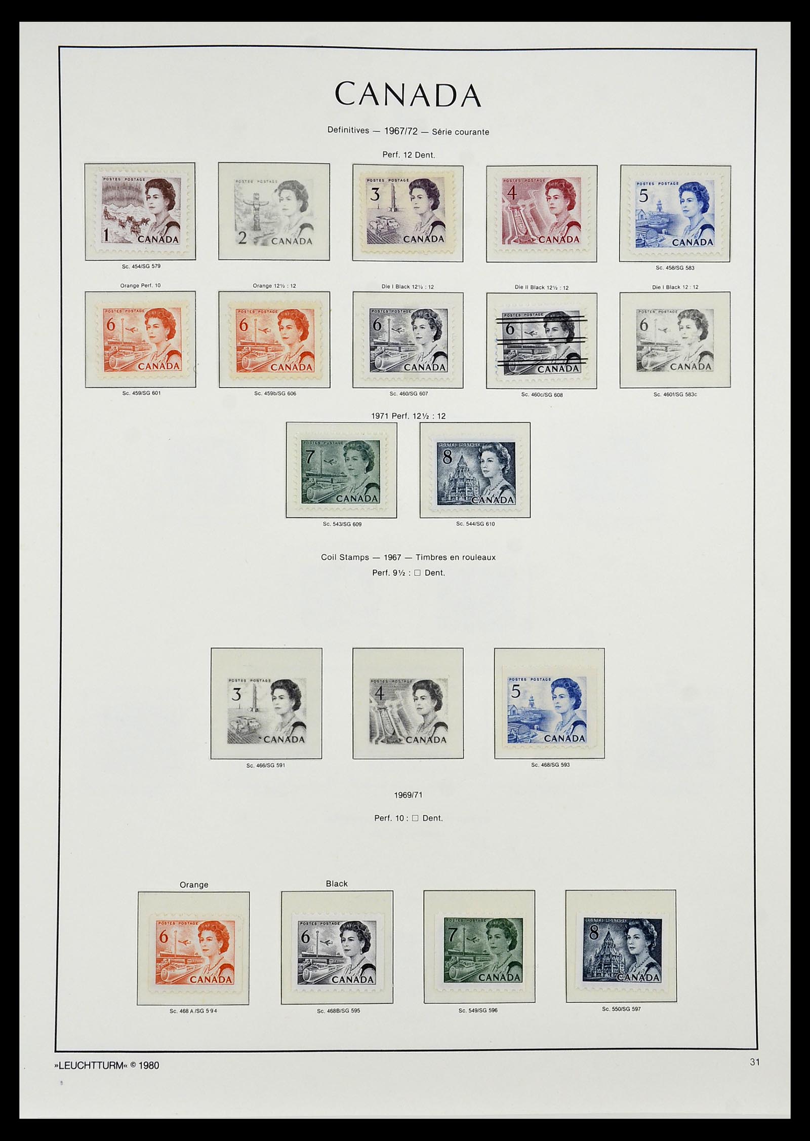 34228 040 - Postzegelverzameling 34228 Canada 1882-2011.