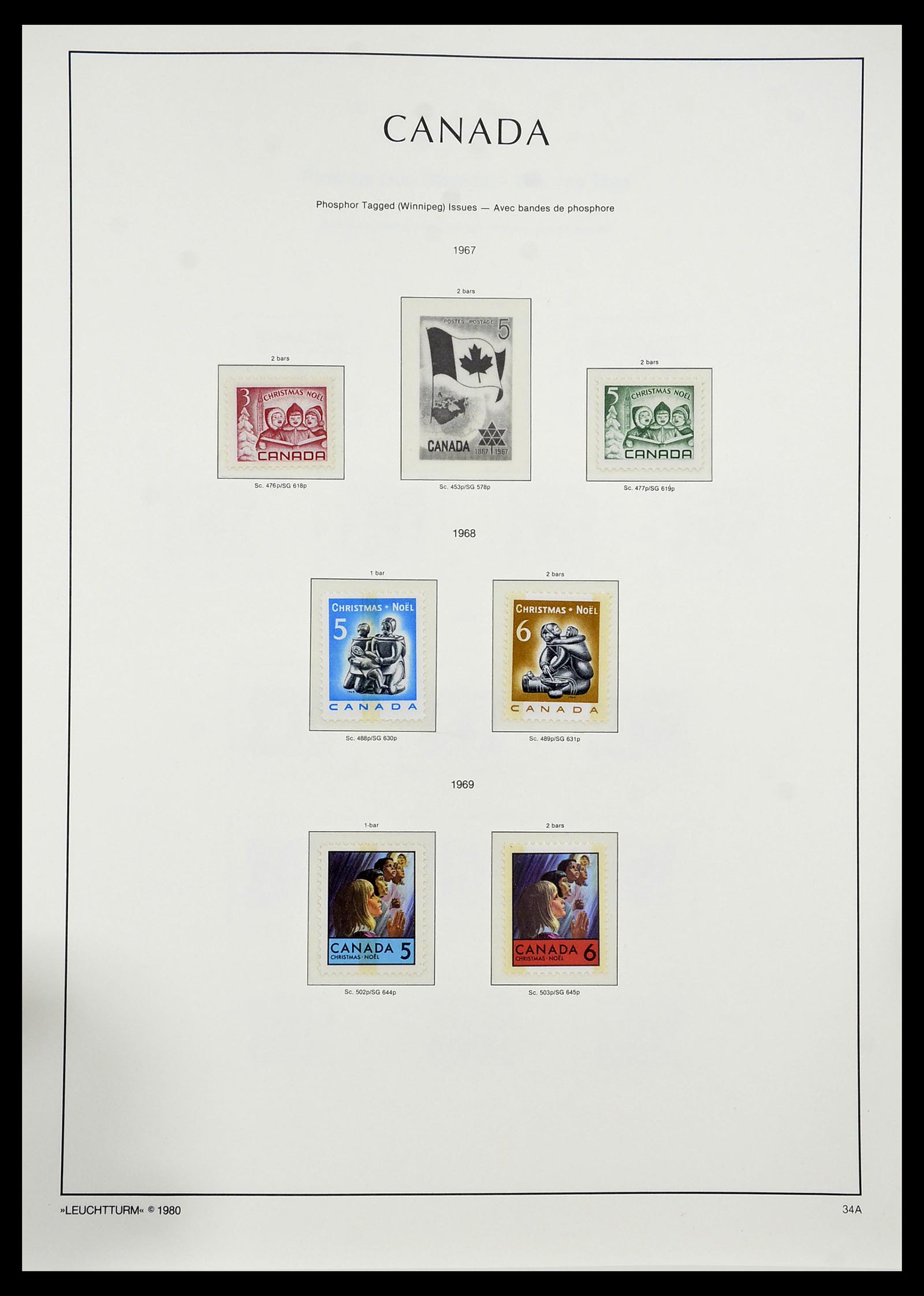 34228 046 - Postzegelverzameling 34228 Canada 1882-2011.