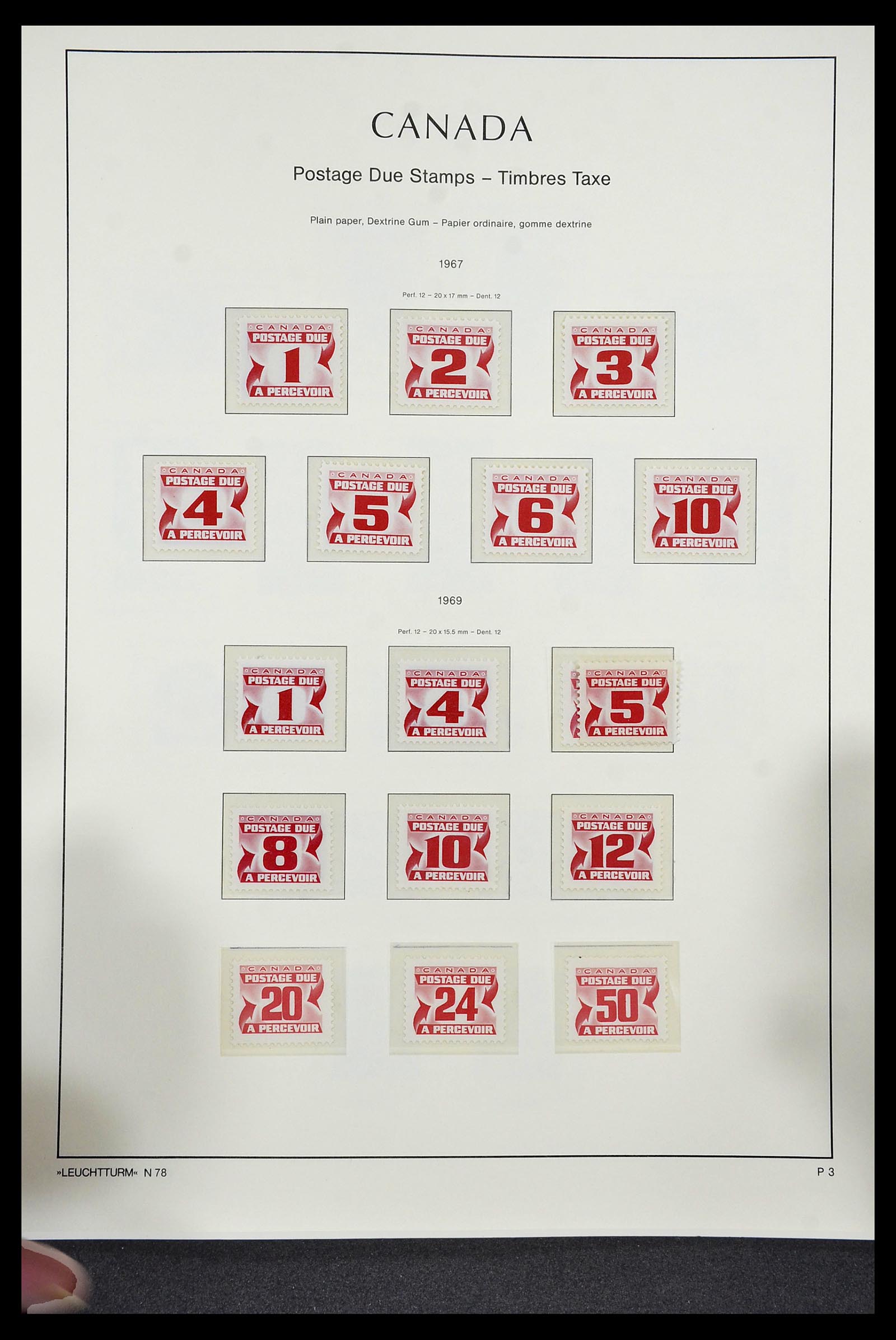 34228 047 - Postzegelverzameling 34228 Canada 1882-2011.