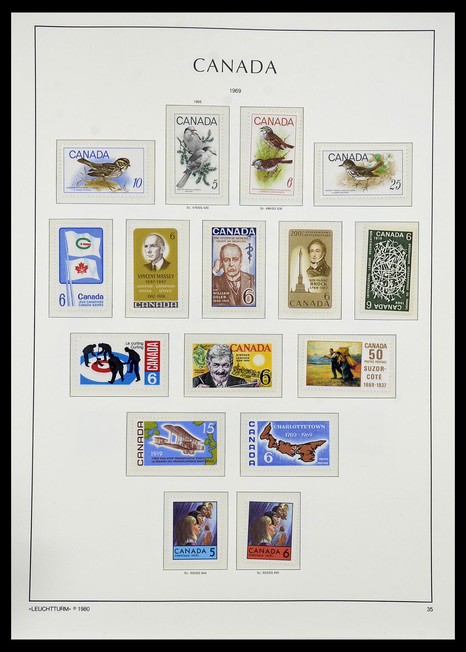 34228 048 - Postzegelverzameling 34228 Canada 1882-2011.