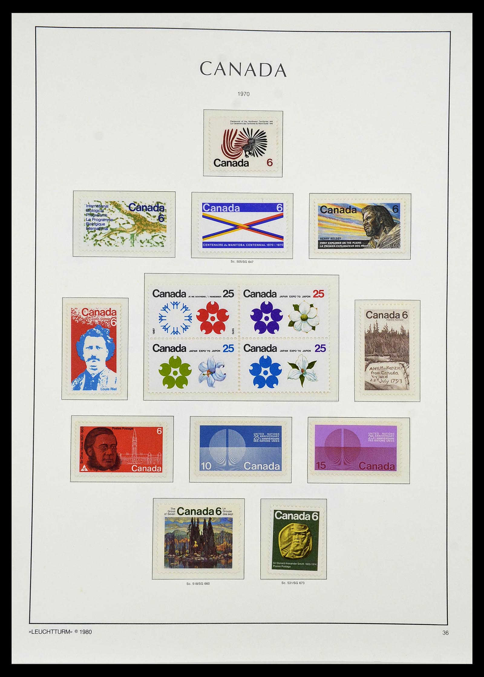 34228 049 - Postzegelverzameling 34228 Canada 1882-2011.
